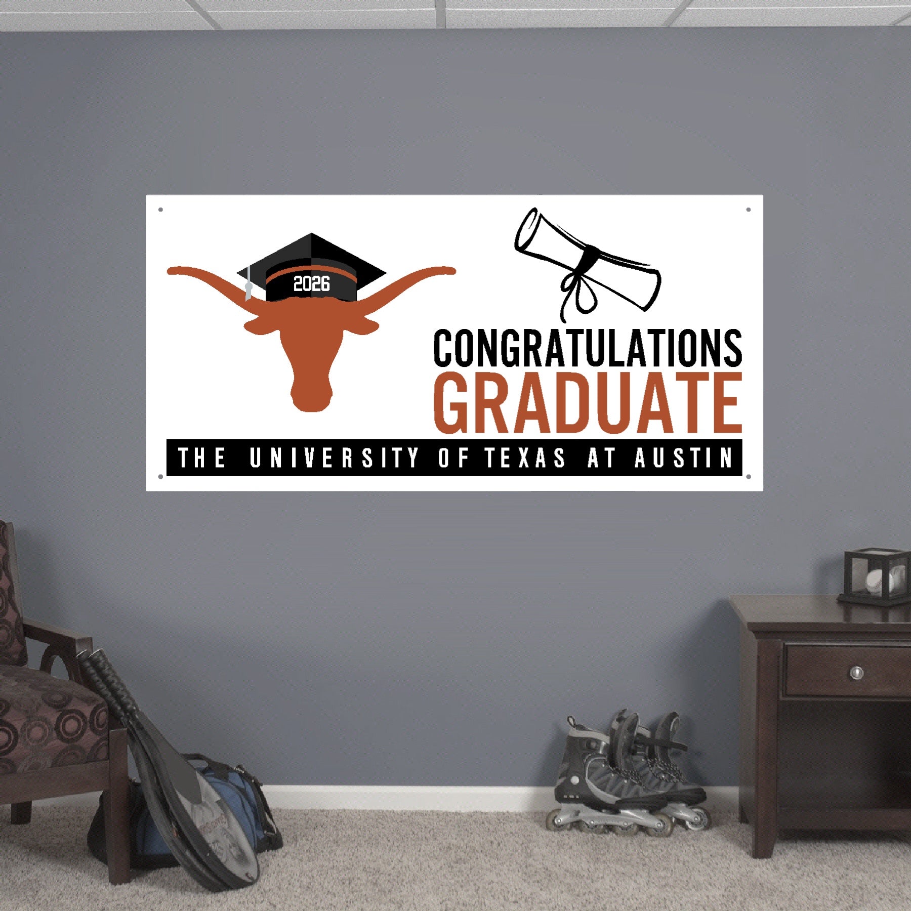 University of Texas 2026 Congrats Grad Banner