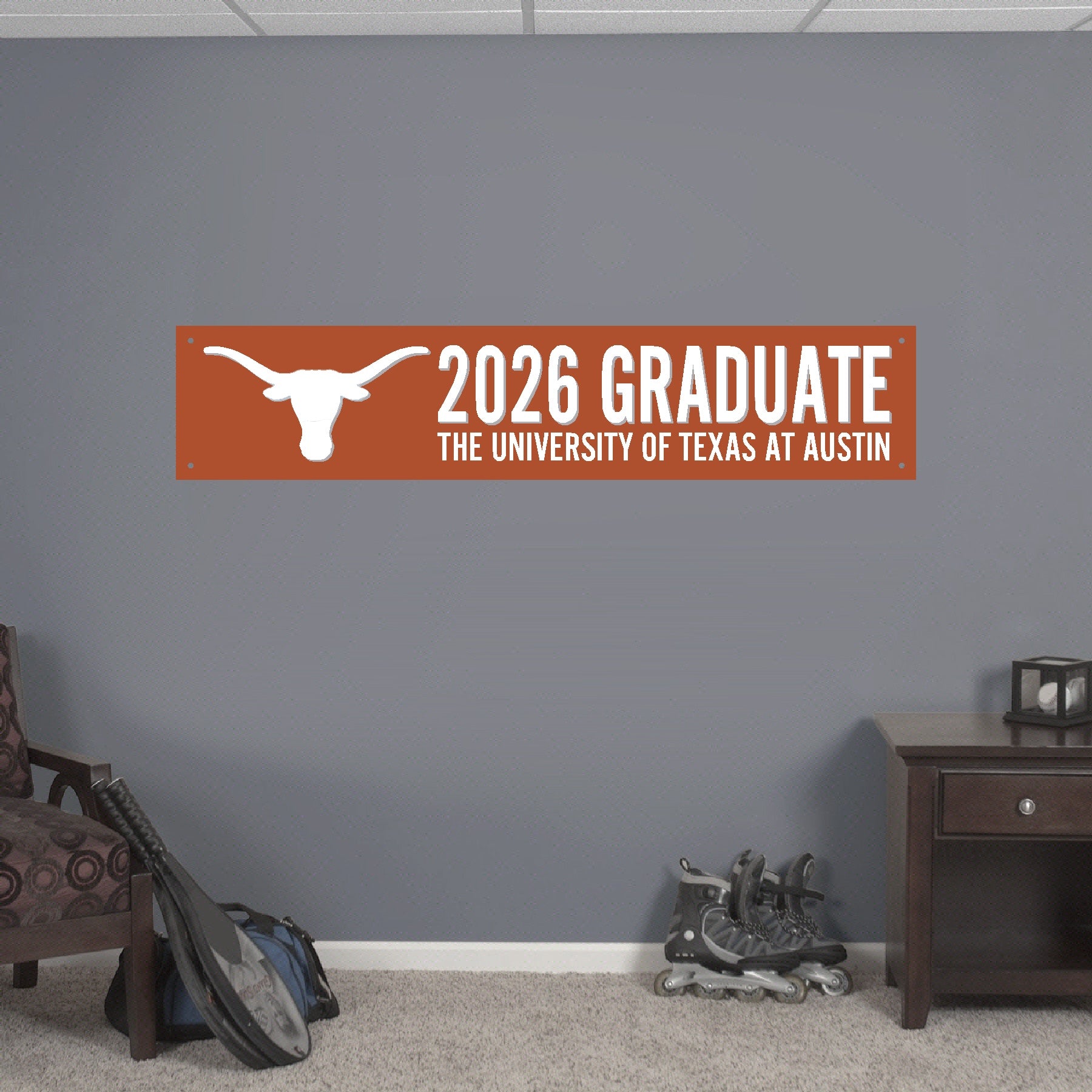 University of Texas 2026 Graduate Hand Banner