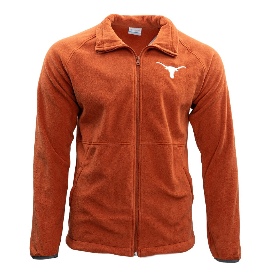 Columbia Texas Longhorns Flanker IV Full Zip Fleece Jacket