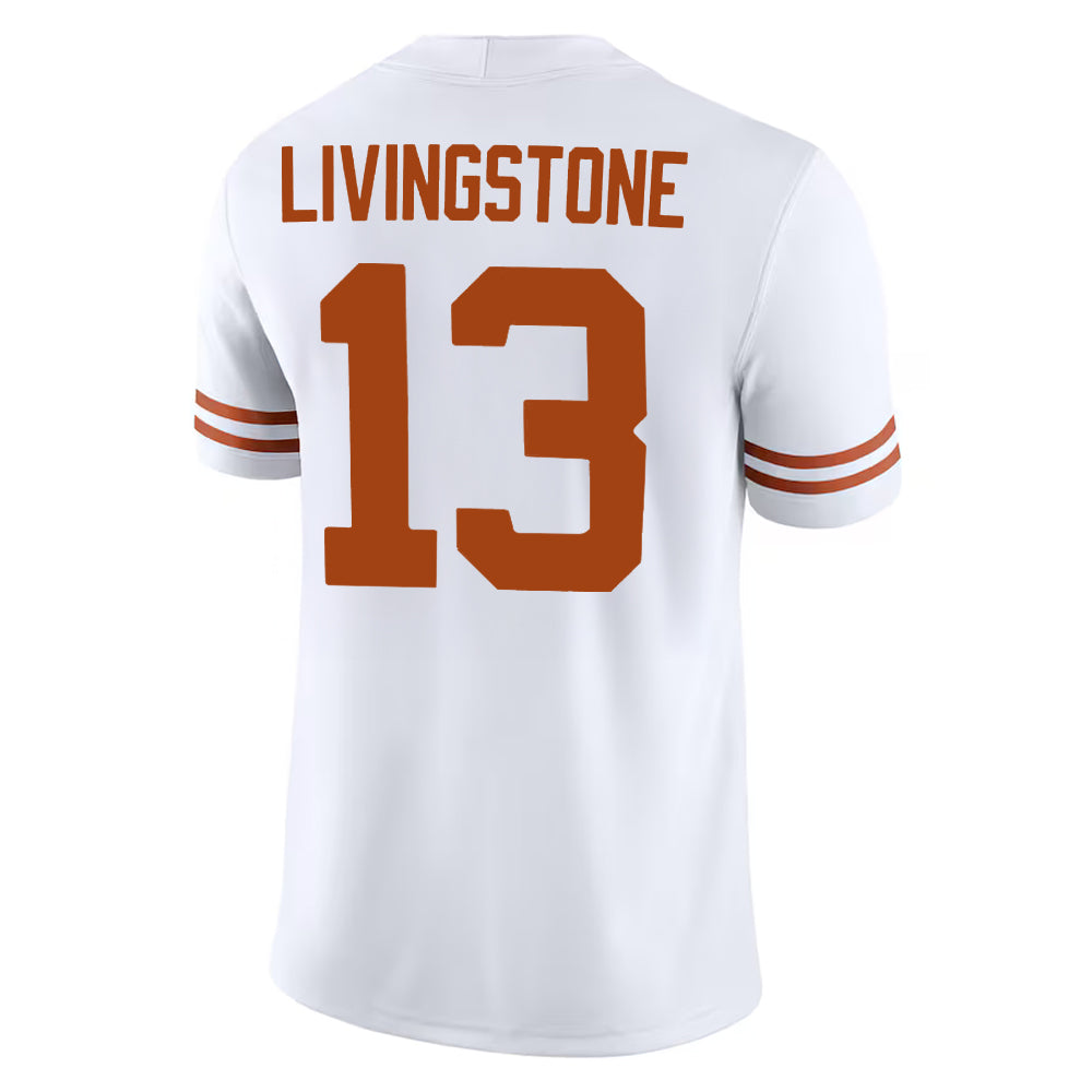 Custom & NIL Nike Texas Longhorns Away Football Jersey