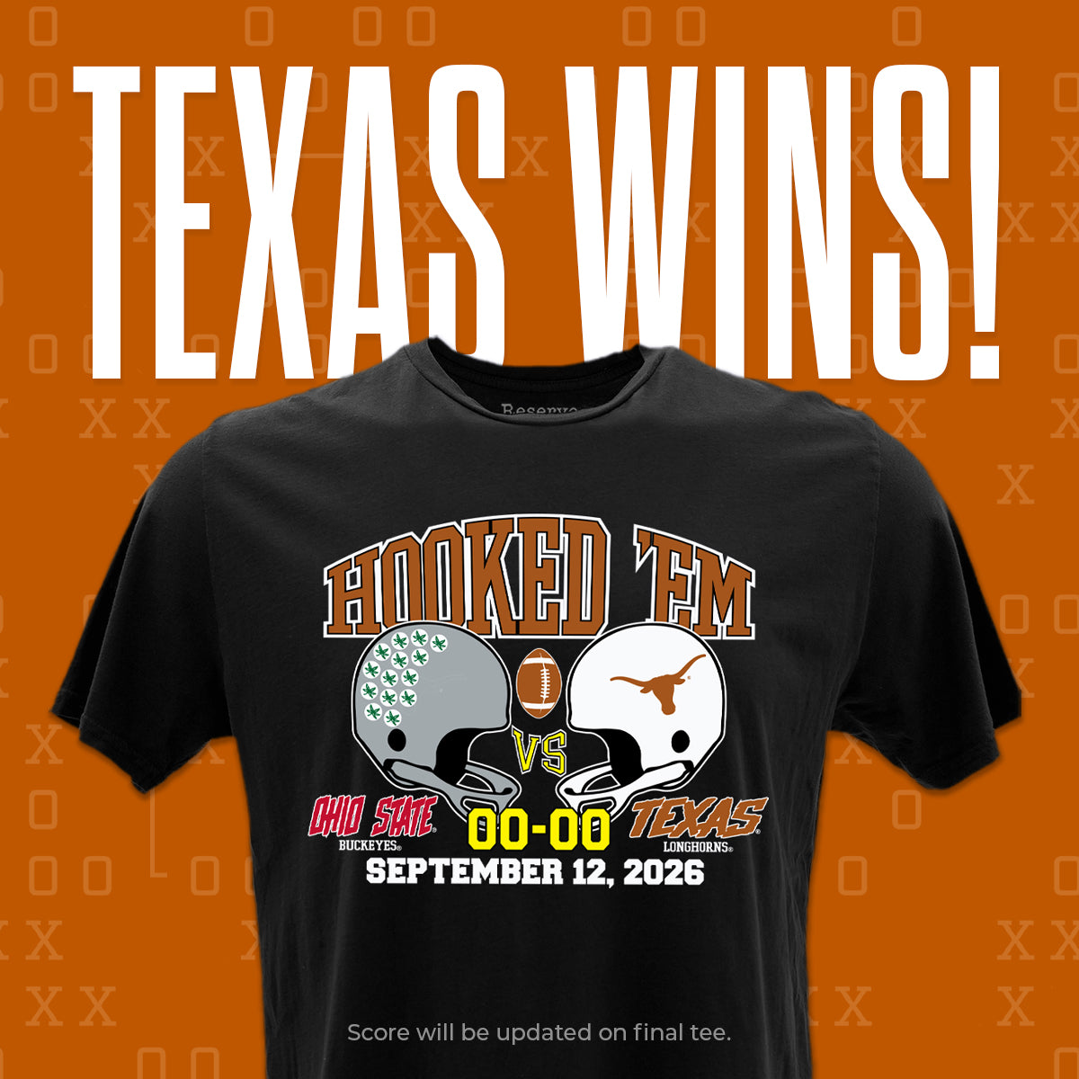 Texas wins promotion of the Ohio score t