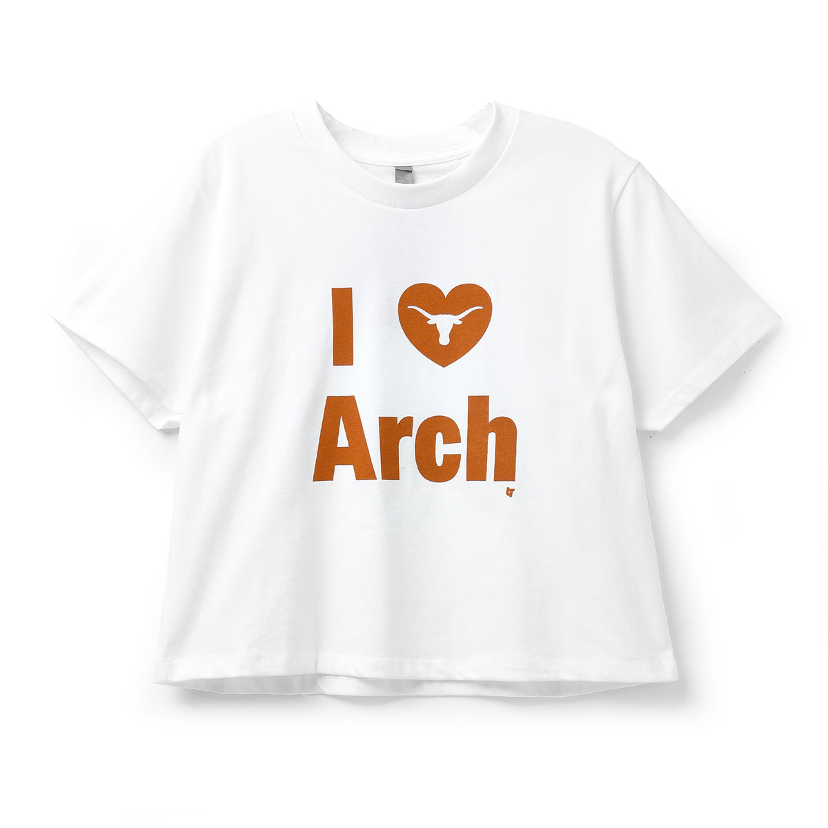 Texas Longhorns I Heart Manning Crop Tee
