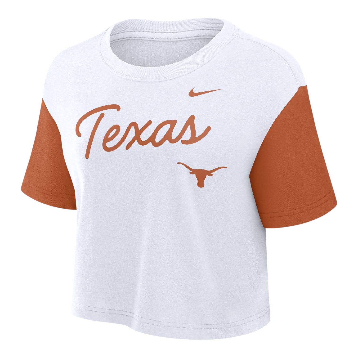 Nike Texas Longhorns Colorblock Script Tee