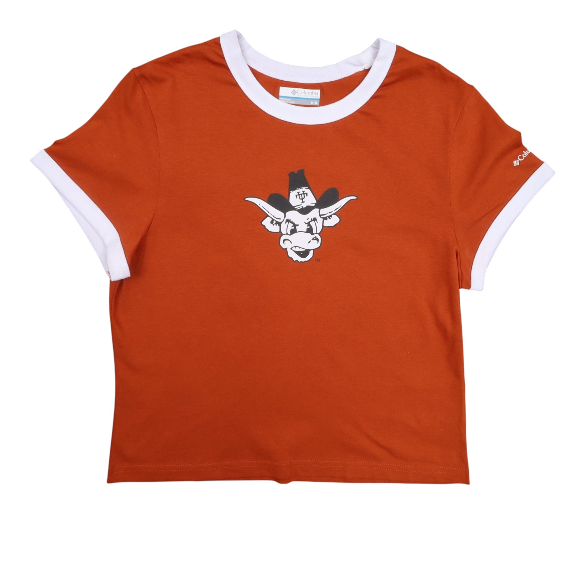 Columbia Vault Rolling Bend Ringer Tee Burnt Orange