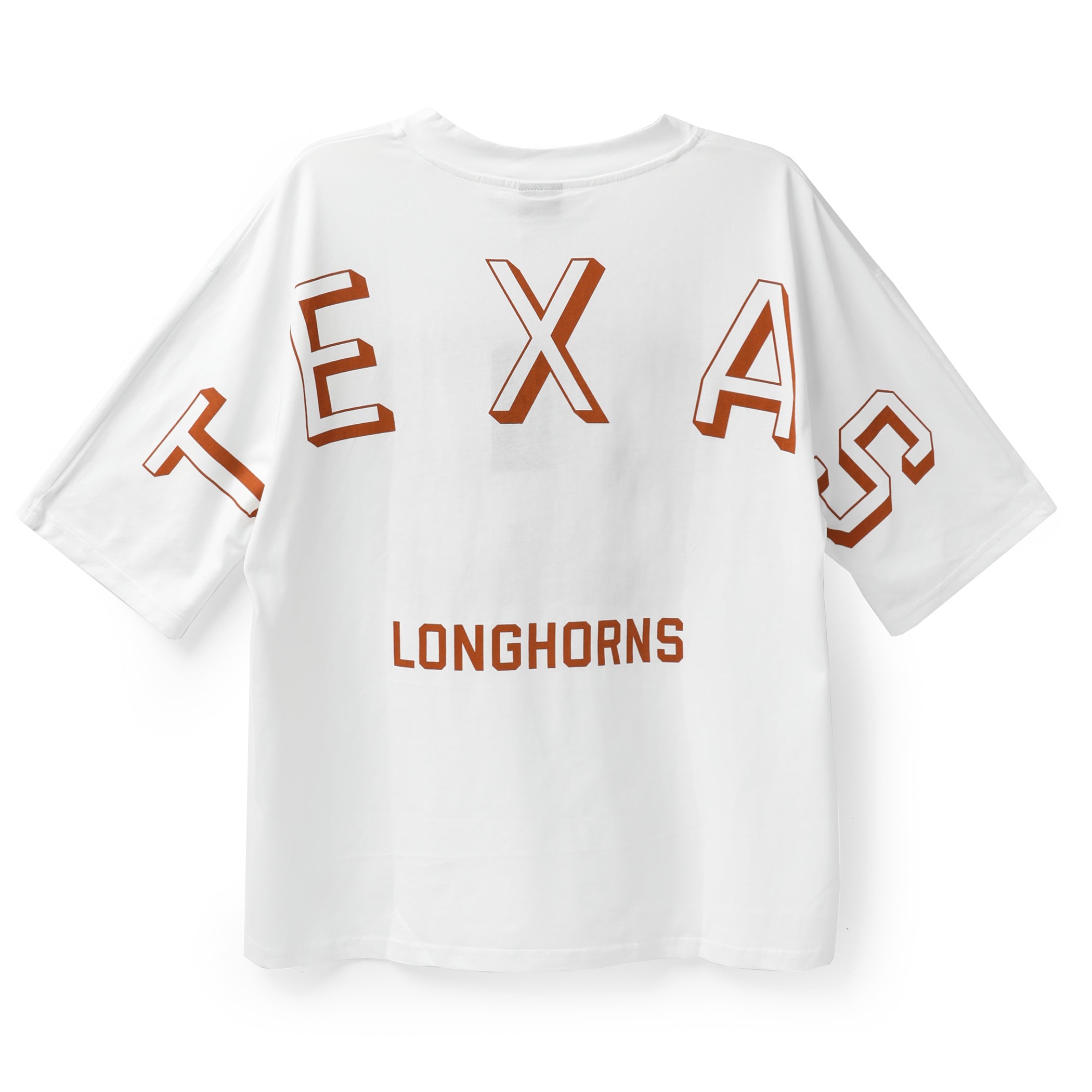 Hype And Vice Texas Longhorns Football Oversized Tee