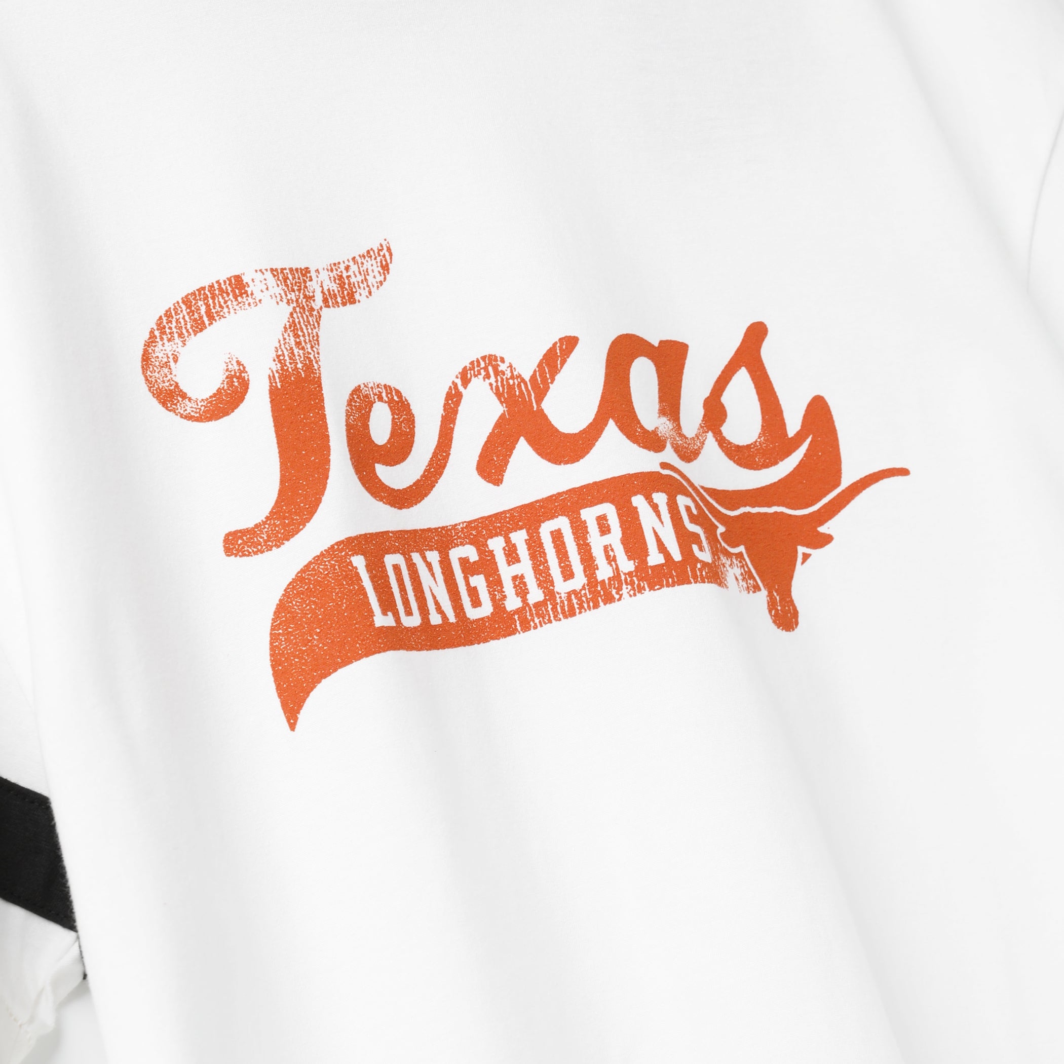 Champion Texas Longhorns Striped Ringer Tee