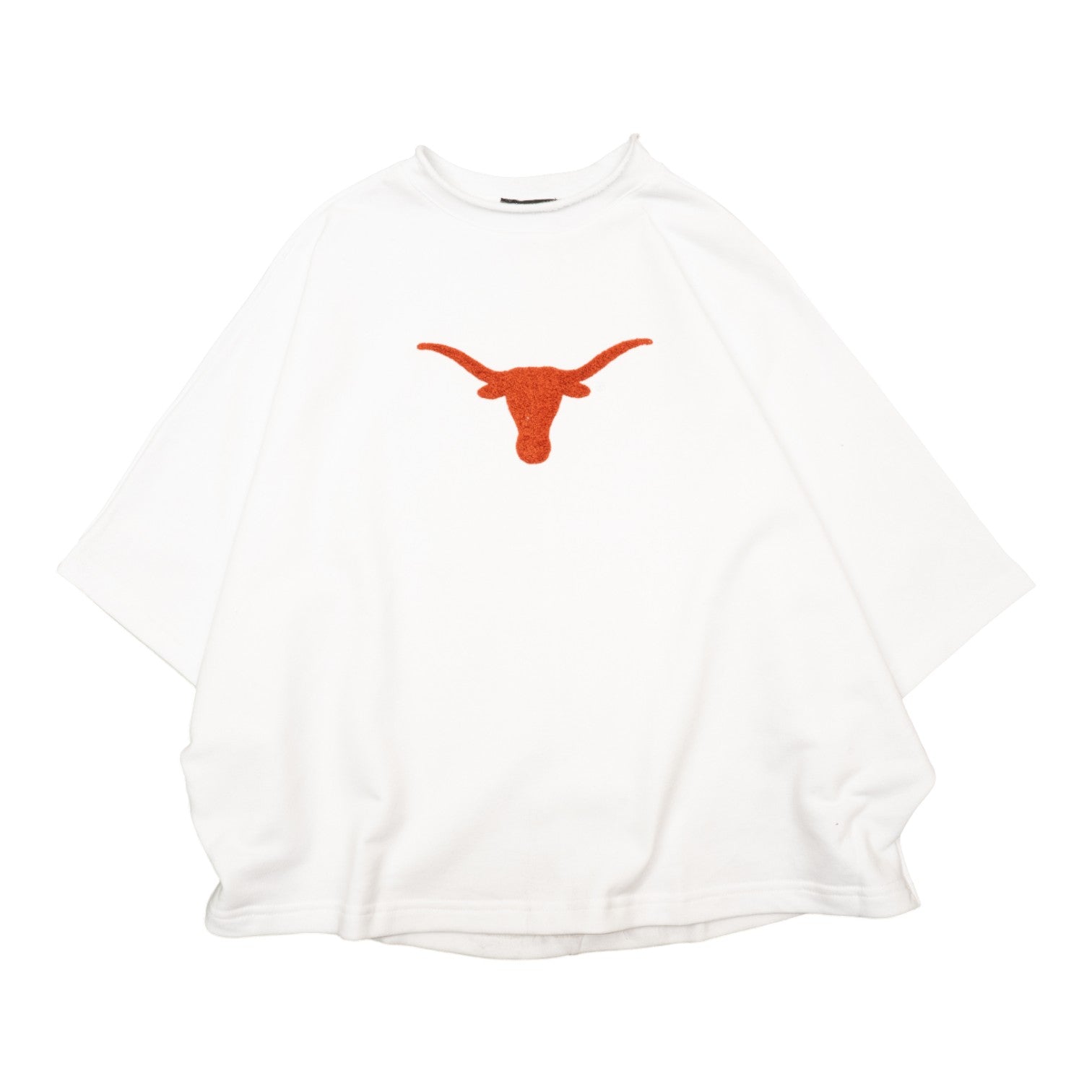 Texas Longhorns Ash Chenille Embroidery Dolman Sleeve Top