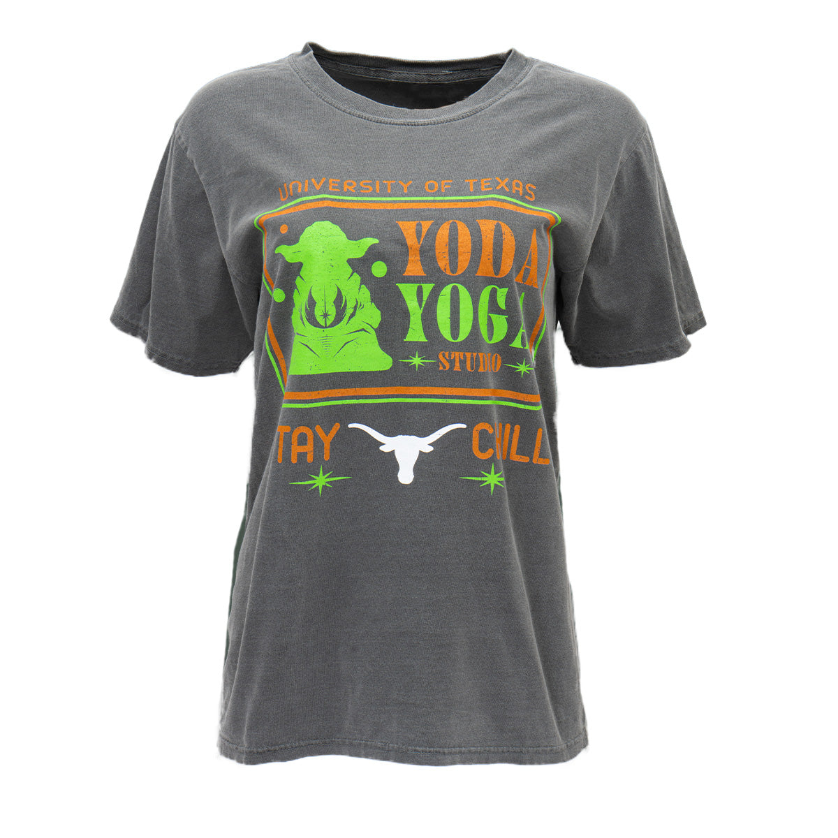 Texas Longhorns Yoda Yoga Tee