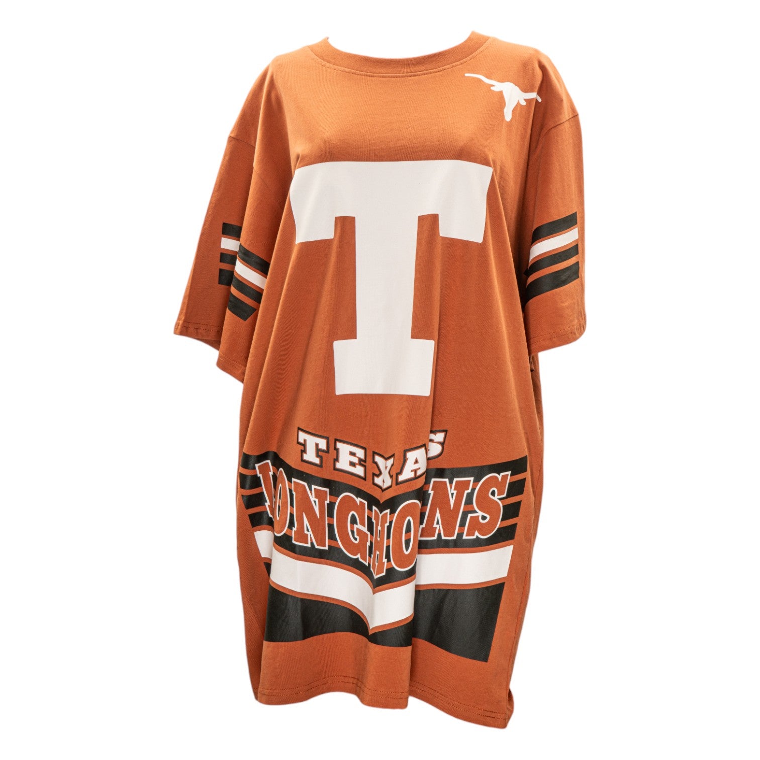 Texas Longhorns Perfect Score Cotton Shirt Dress
