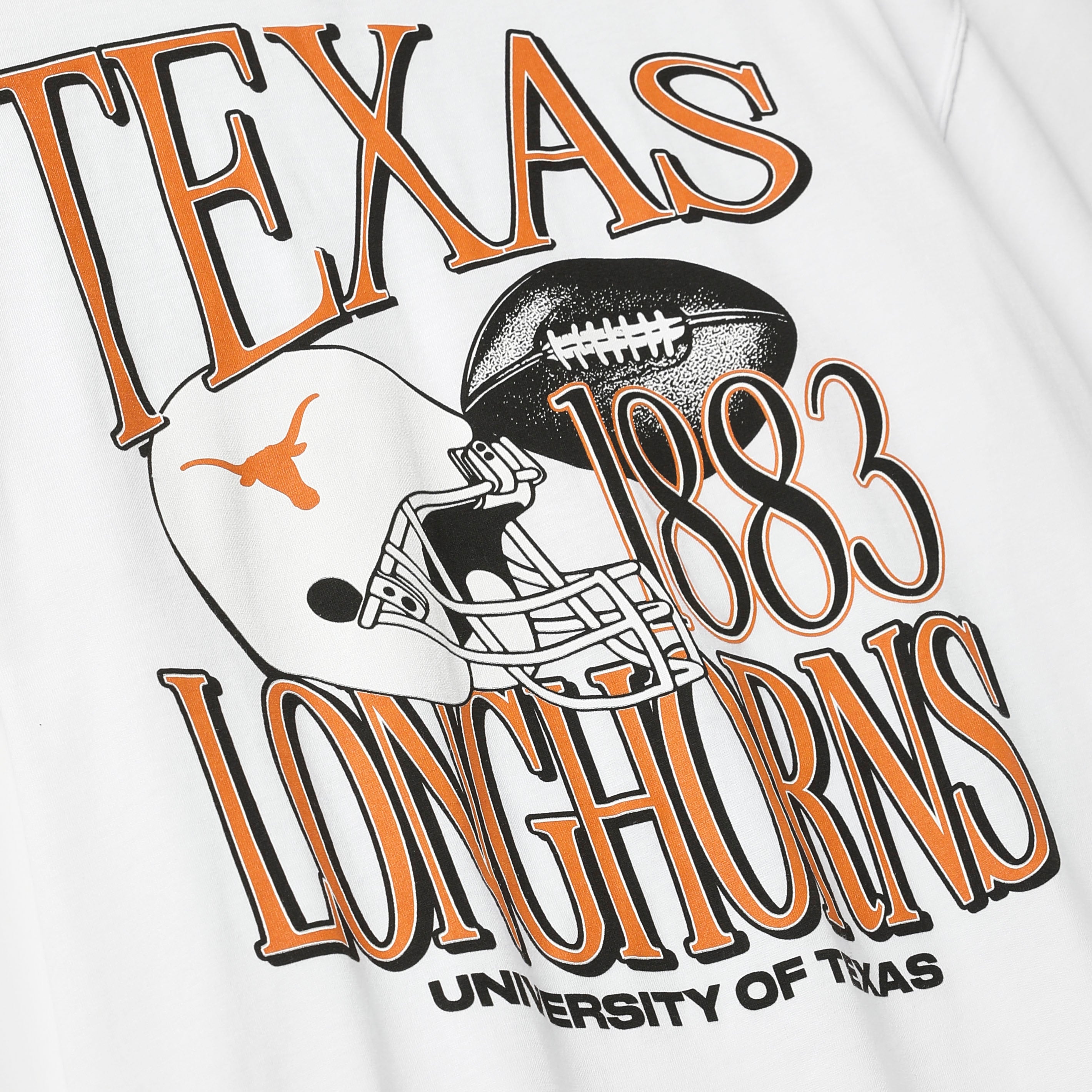 Chicka-D Texas Longhorns Football Playback Band Tee