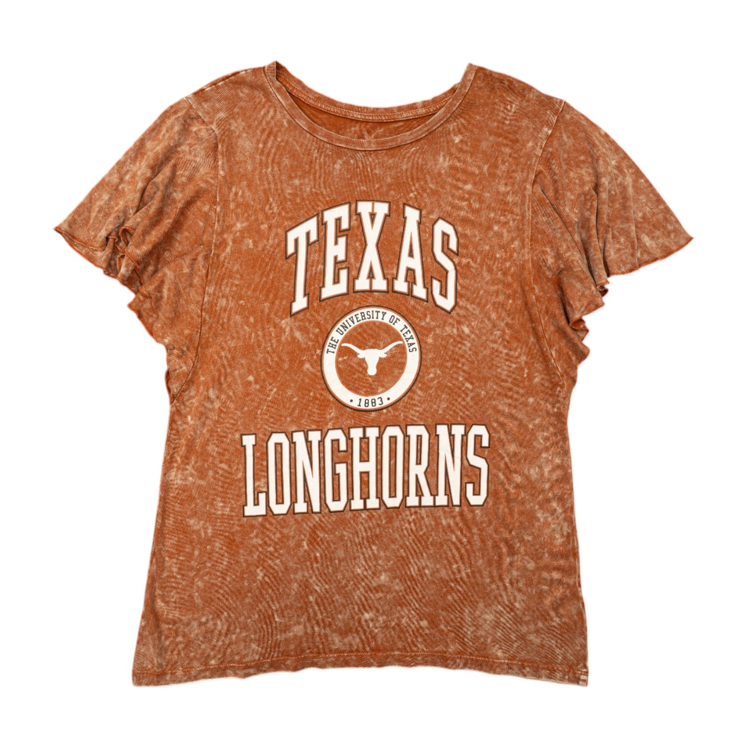 Texas Longhorns Victory Mode Flutter Sleeve Tee