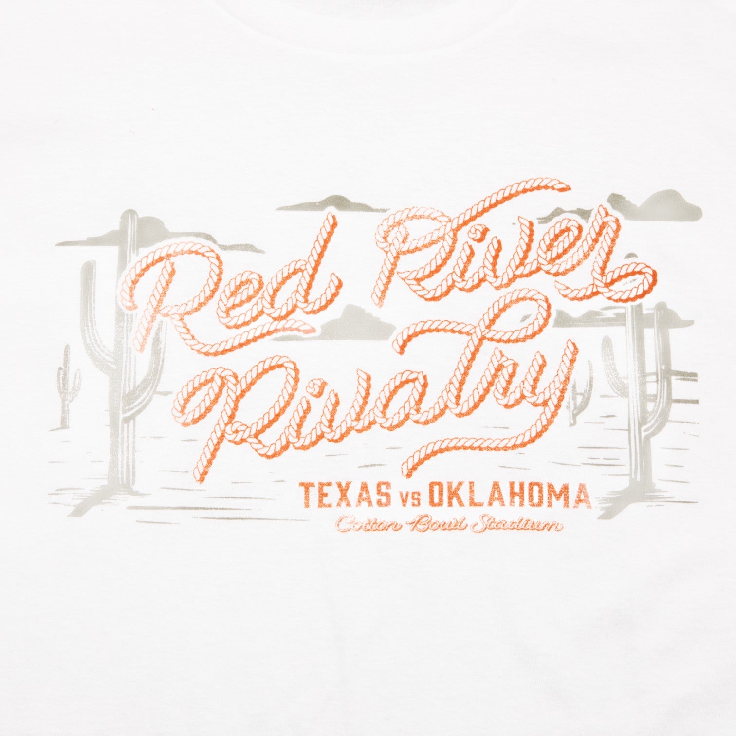 Champion Texas Longhorns Rope Script Boyfriend Crop Tee