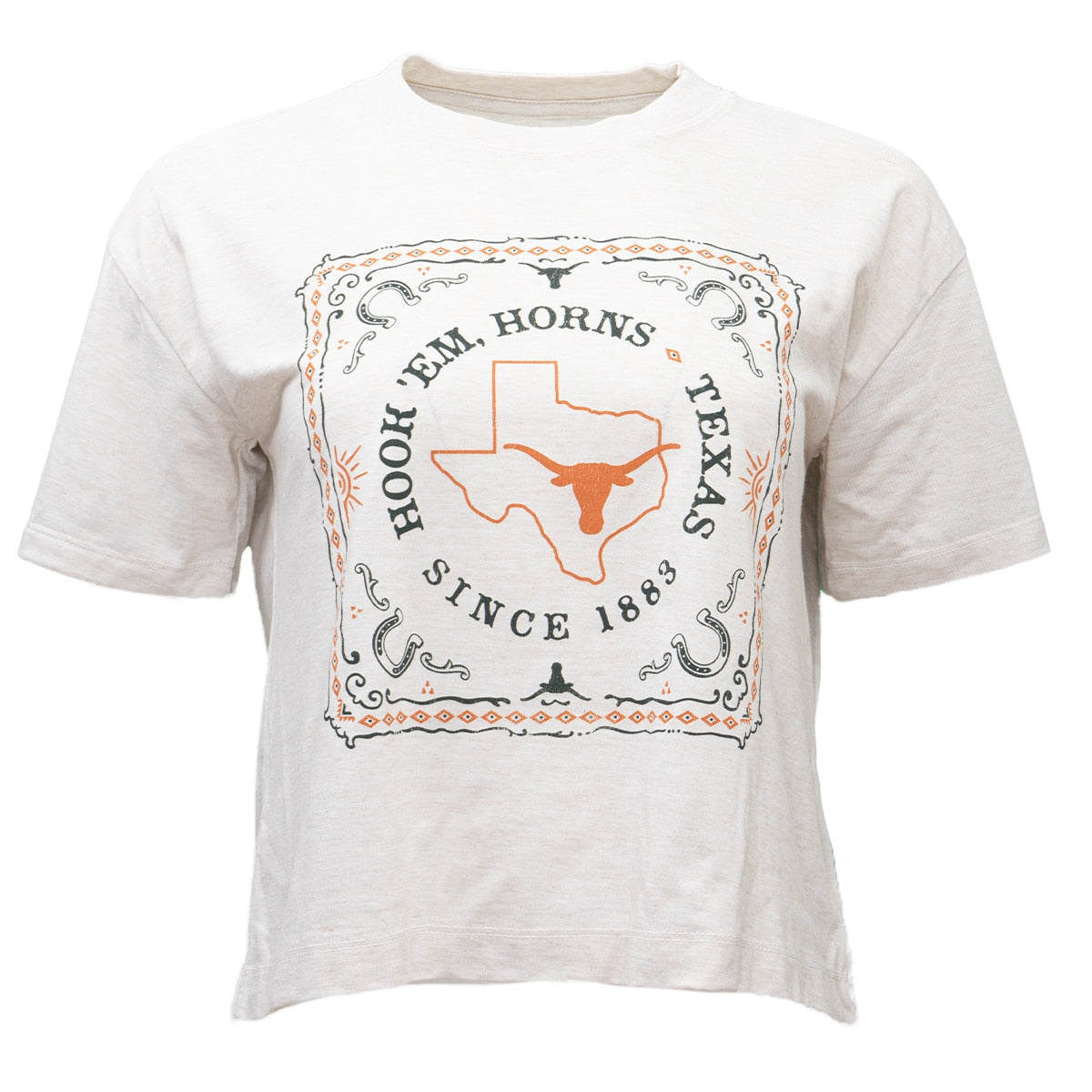Texas Longhorns Bandana Midi Tee
