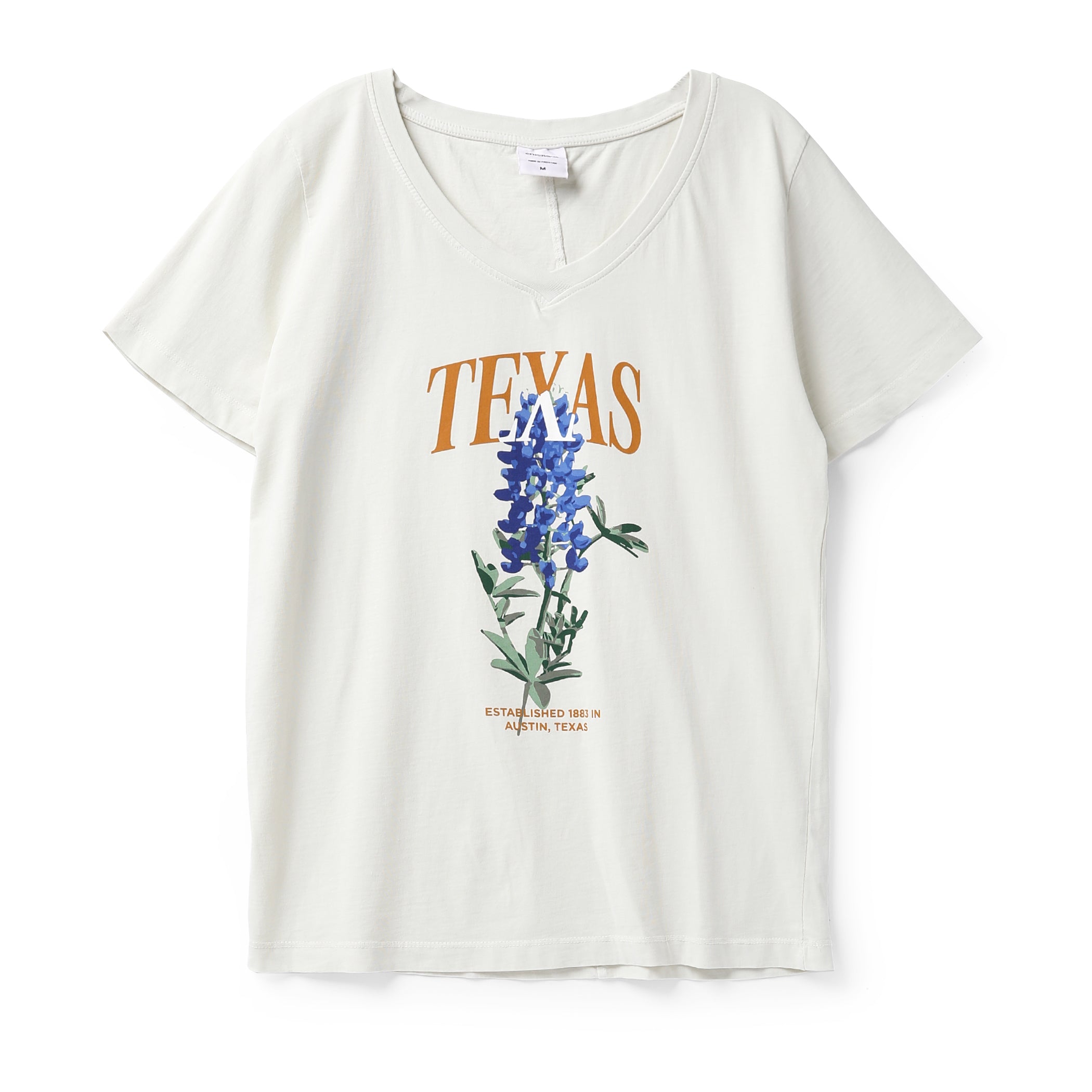 Chicka-D Texas Longhorns Bluebonnet Laguna V-Neck
