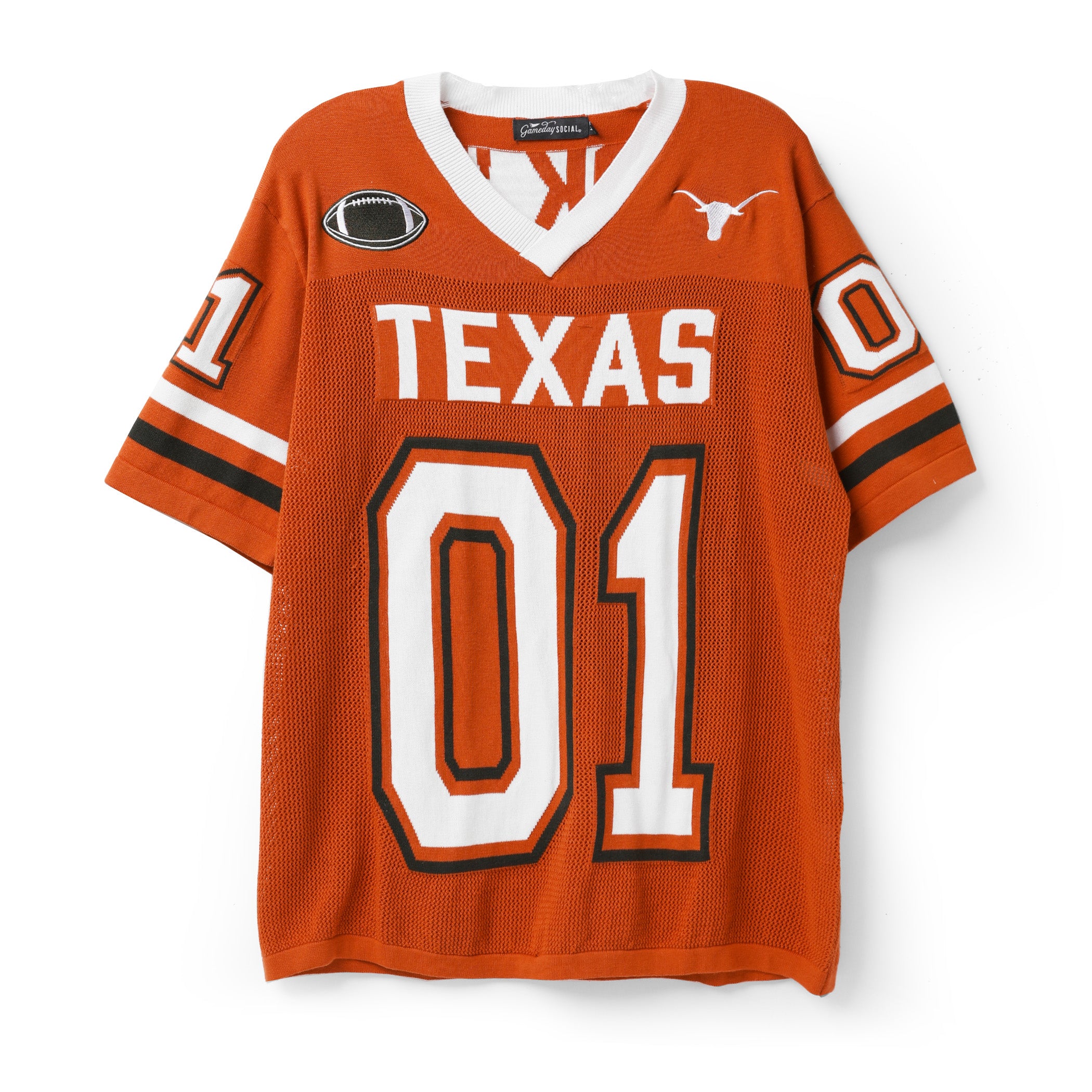 Texas Longhorns Football Jersey Sweater