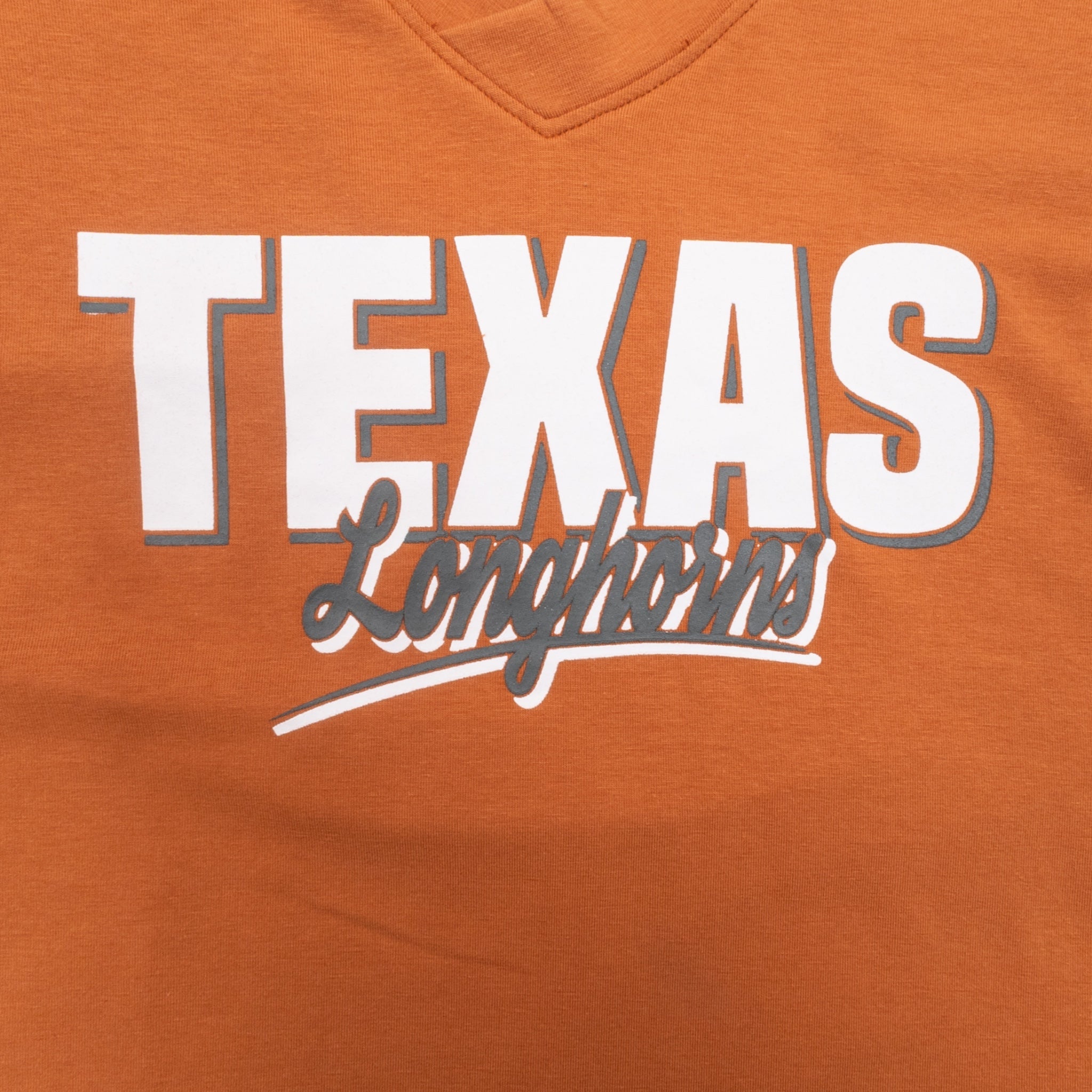 ZooZatZ Texas Longhorns Donna Tee Burnt Orange