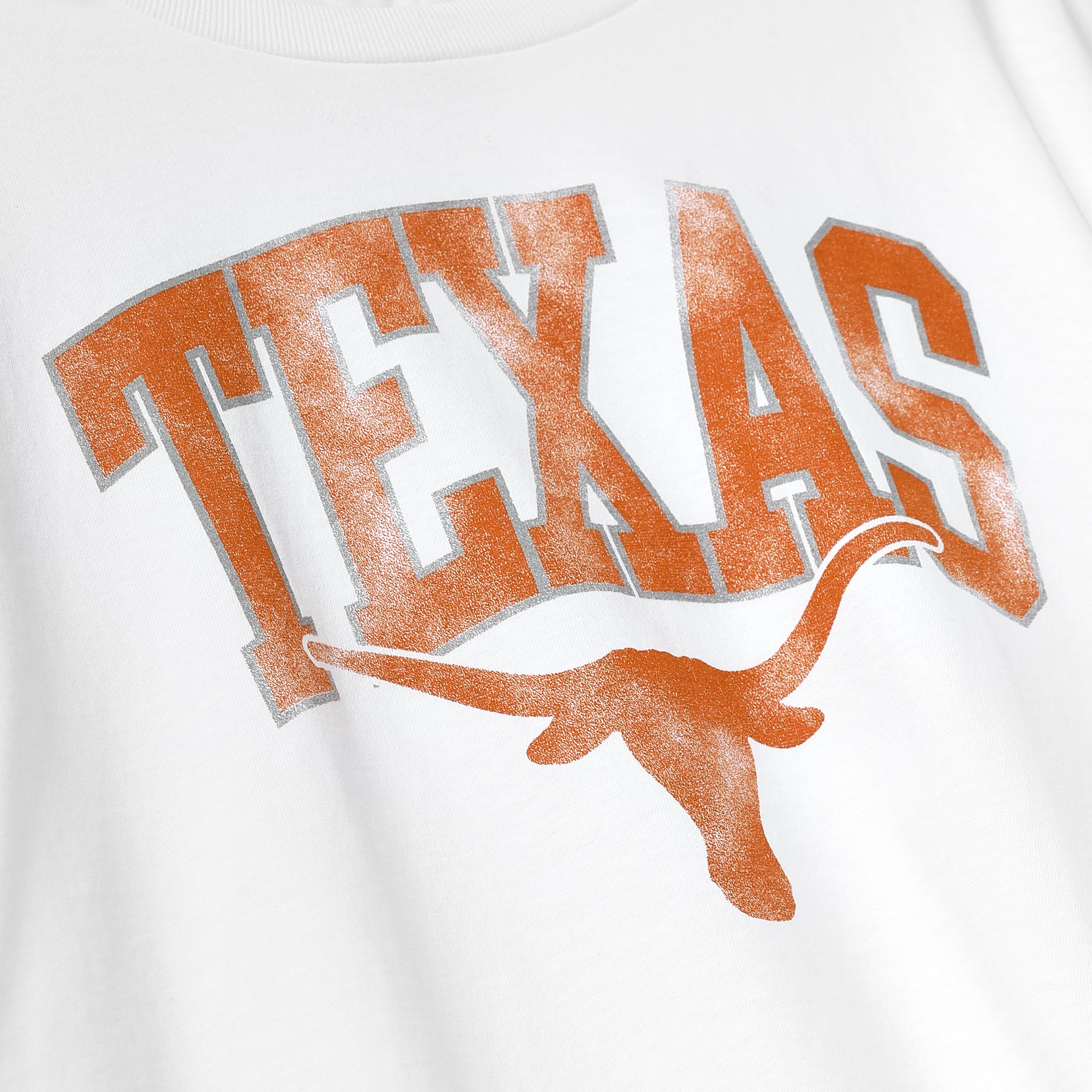 Champion Texas Longhorns Boyfriend Crop Tee