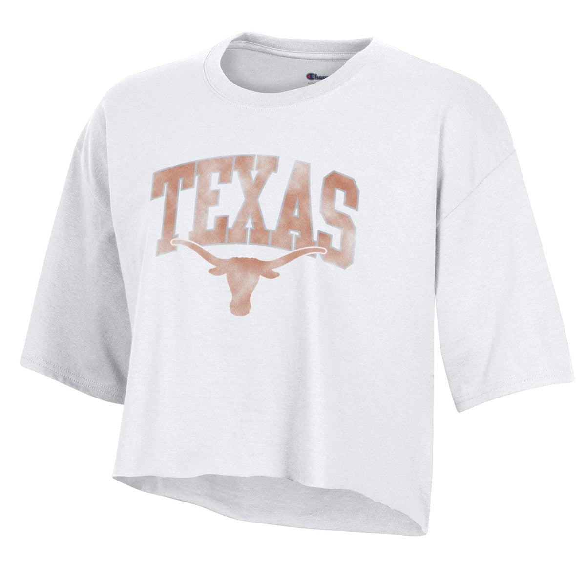 Champion Texas Longhorns Boyfriend Crop Tee