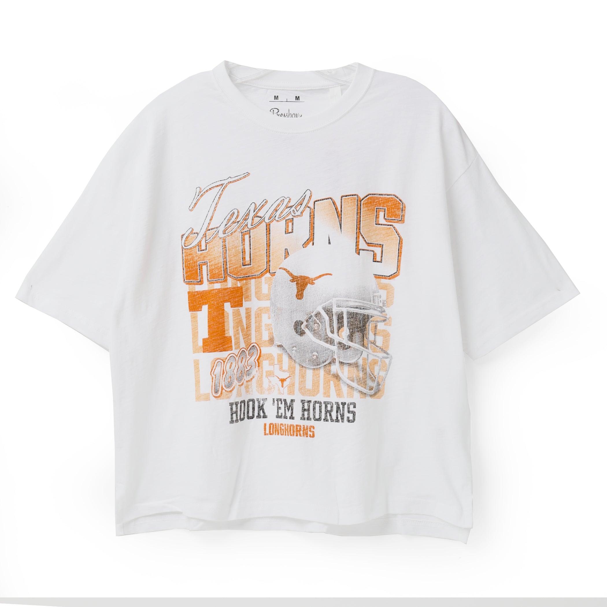 Texas Longhorns Gametime Slub Motley Short Sleeve Tee