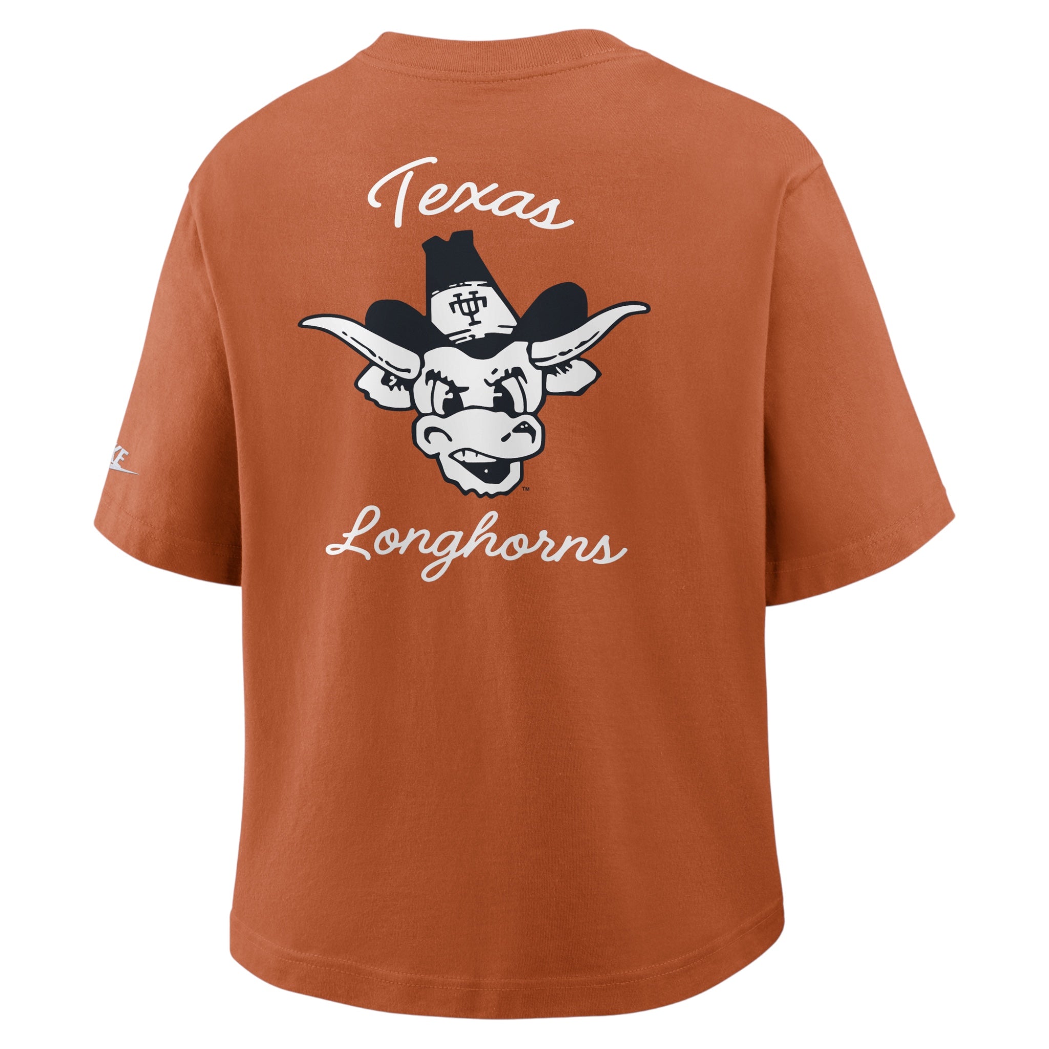 Nike Texas Longhorns Legacy Short Sleeve Boxy Pocket Tee Burnt Orange