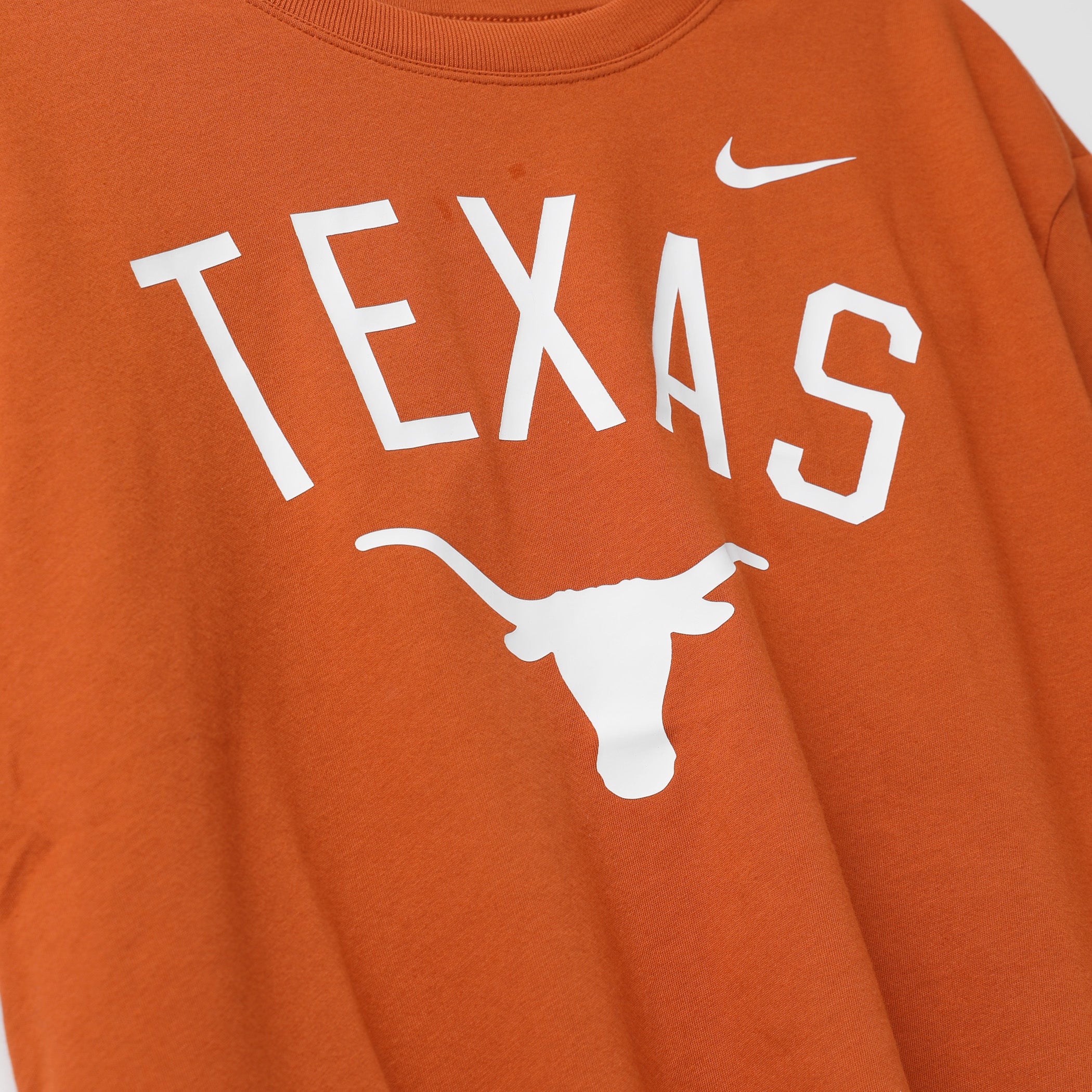 Nike Texas Longhorns Arch Logo Crop Tee