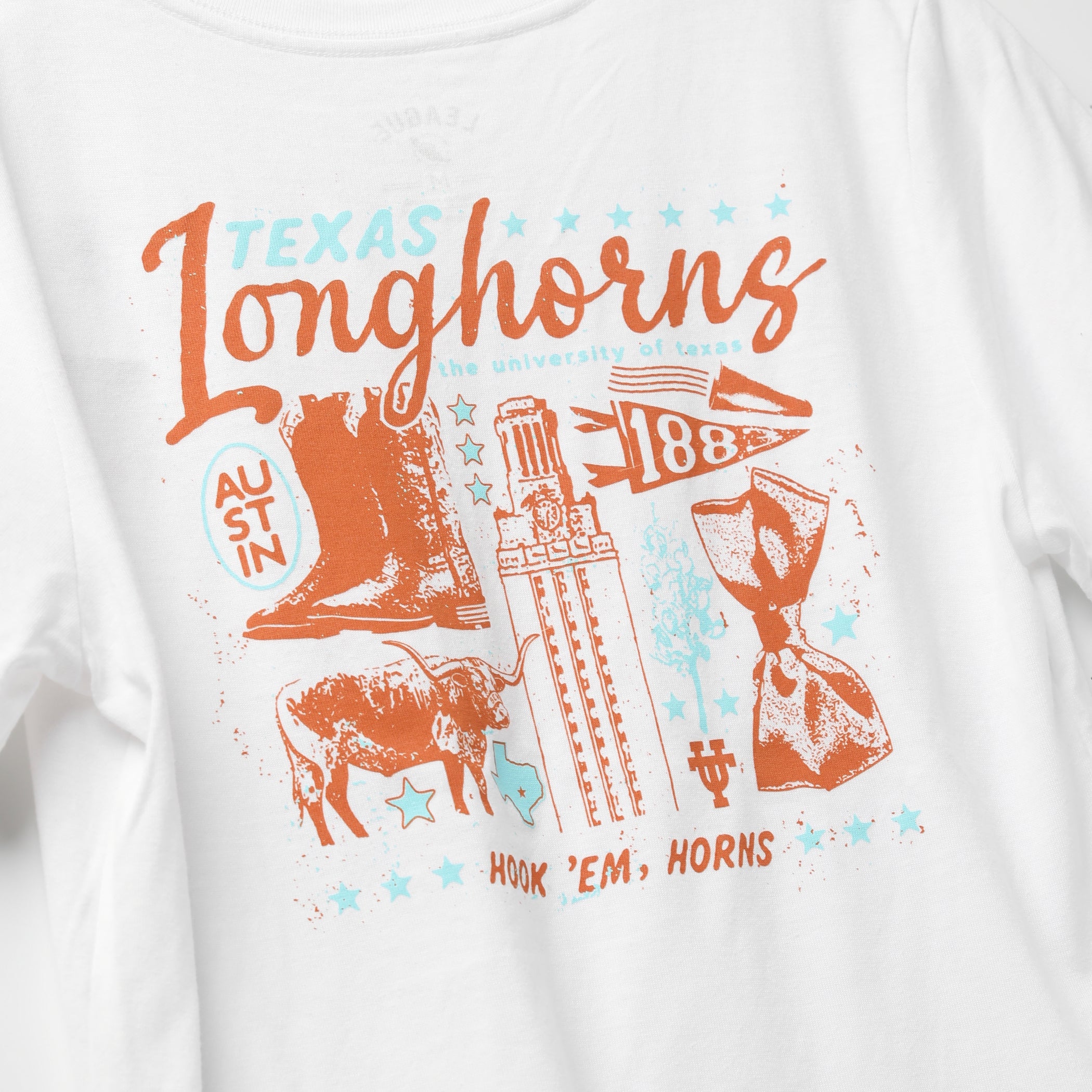 Texas Longhorns Collager Intramural Crew Tee