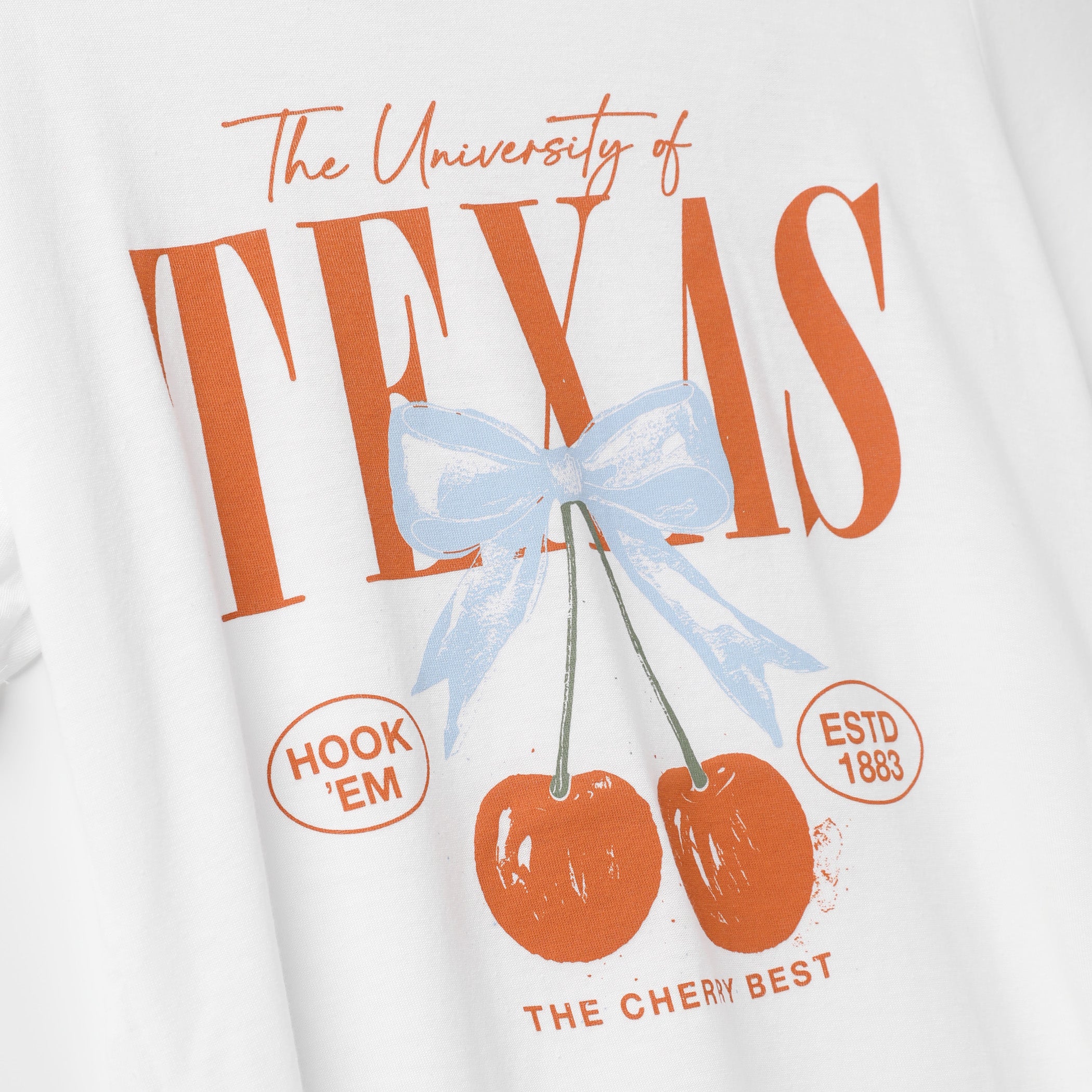 Texas Longhorns Cherry Blast Intra Crew Tee