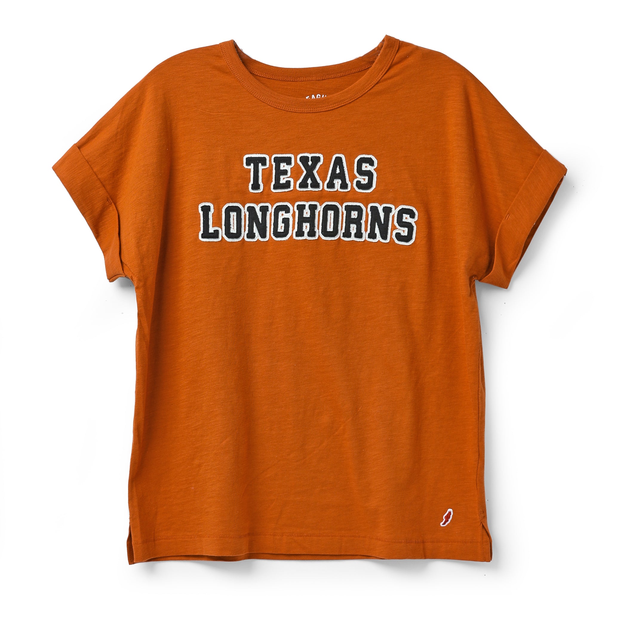 Texas Longhorns Women's Slub Fabric Tee