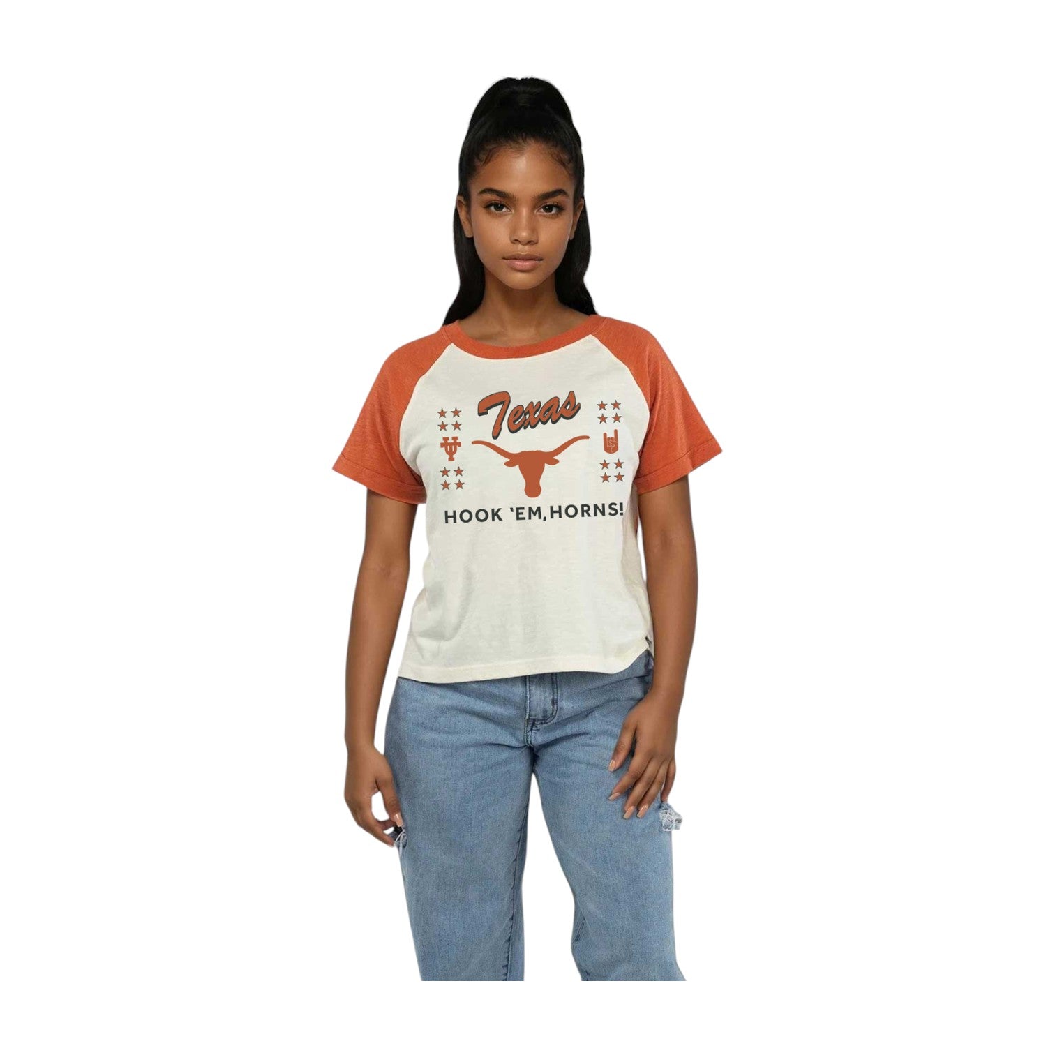 Texas Longhorns Kick-Off Raglan Tee