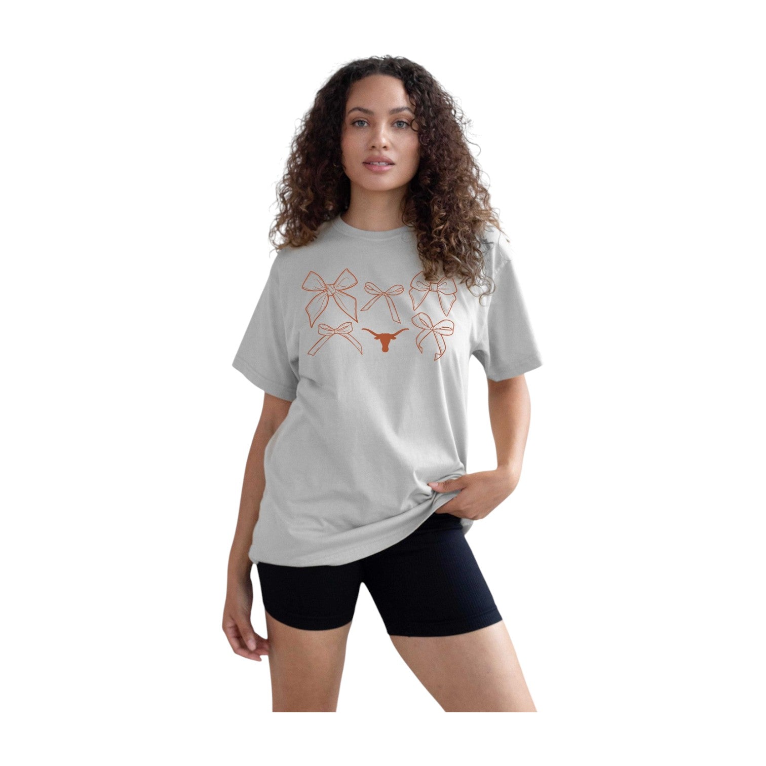 Chicka-D Texas Longhorns Coquette Tee