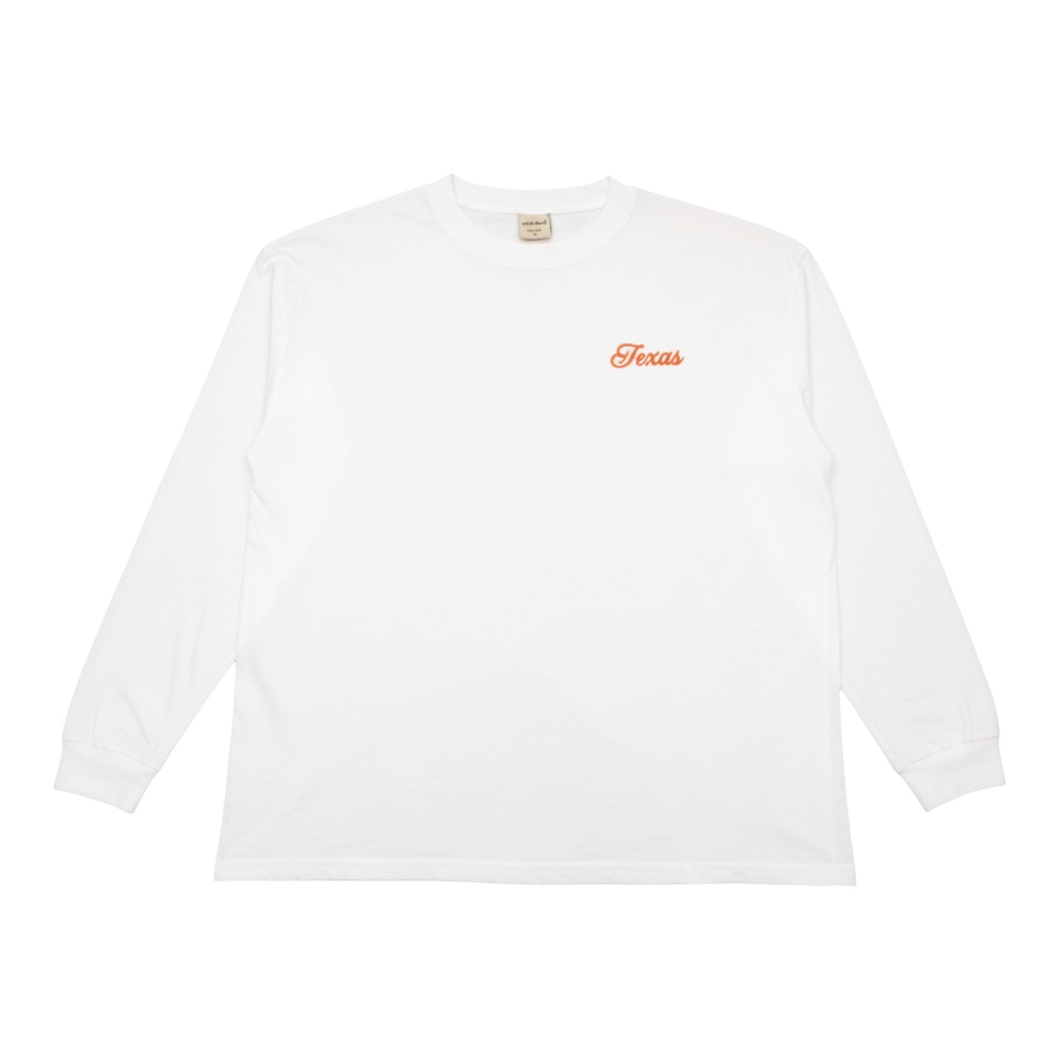 Chicka-D Texas Script Embroidered Long Sleeve Tee