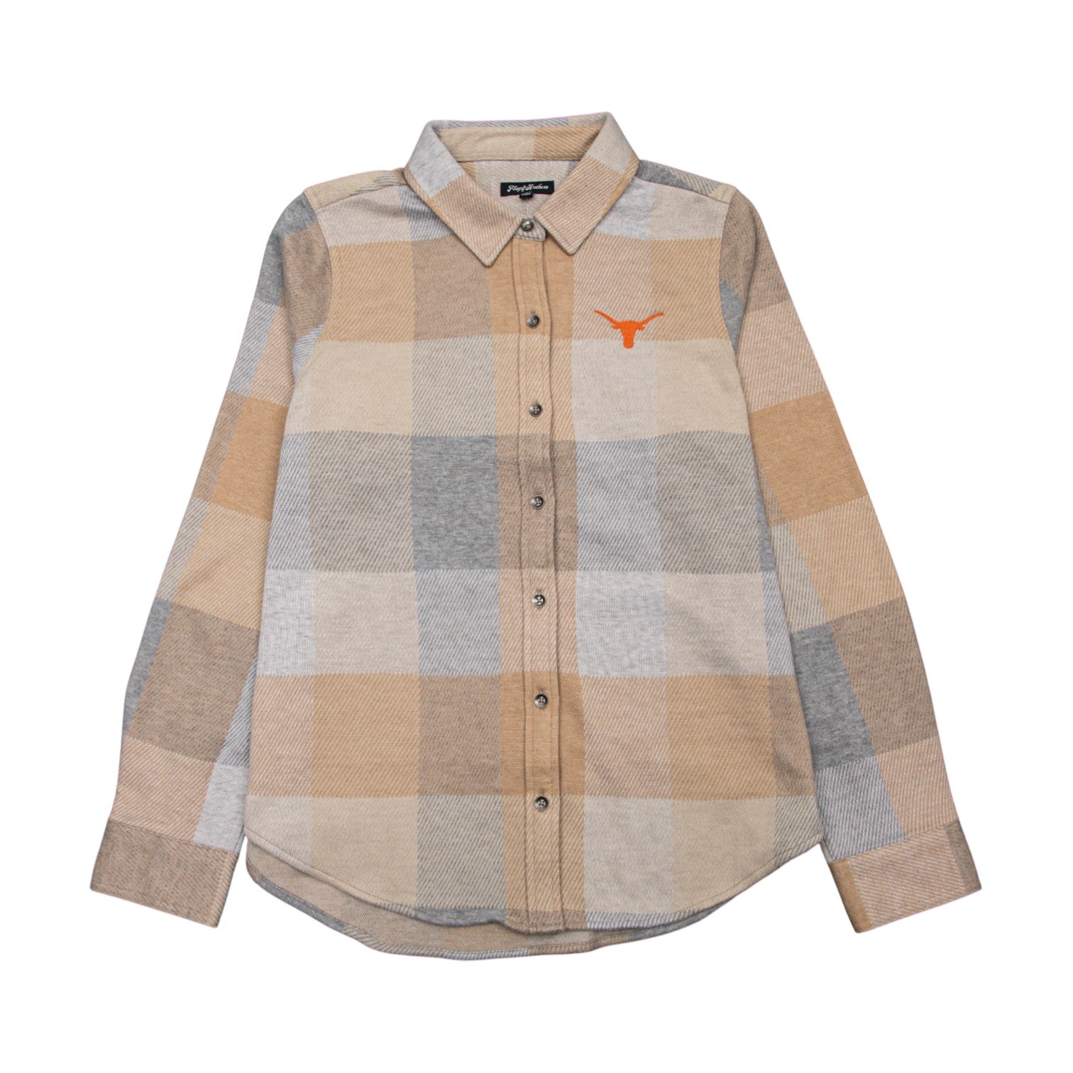 Texas Longhorns Earling Knit Flannel Shirt