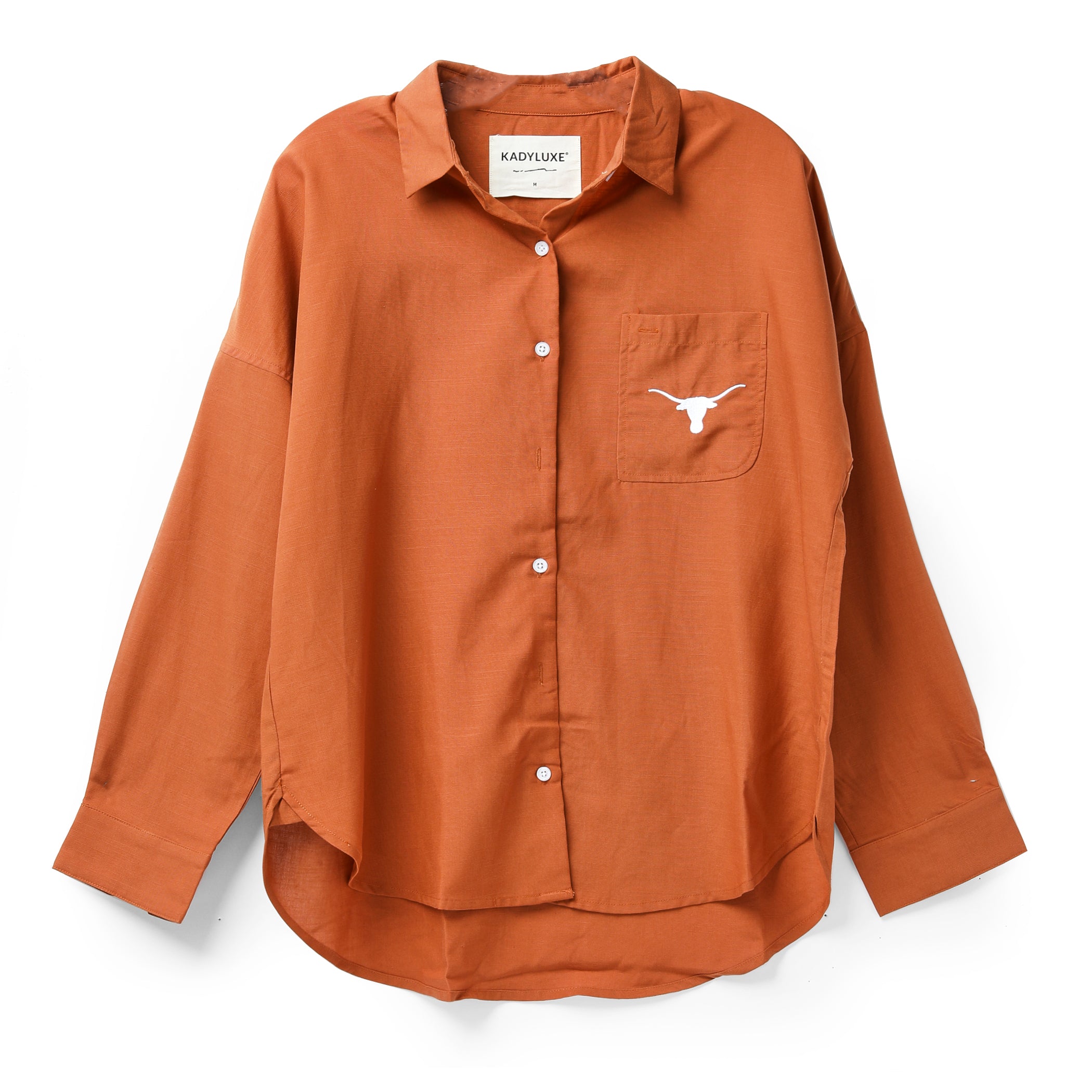 Texas Longhorns Women's Linen Easy Shirt