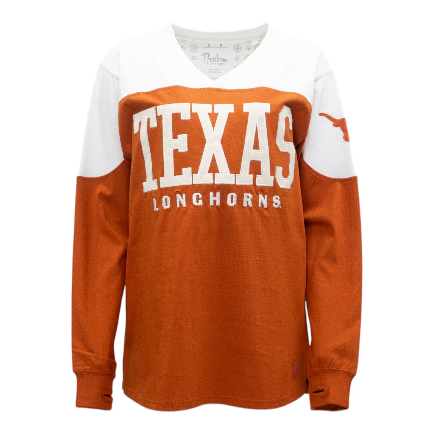 Texas Longhorns Southlawn Victory Jersey Long Sleeve Tee