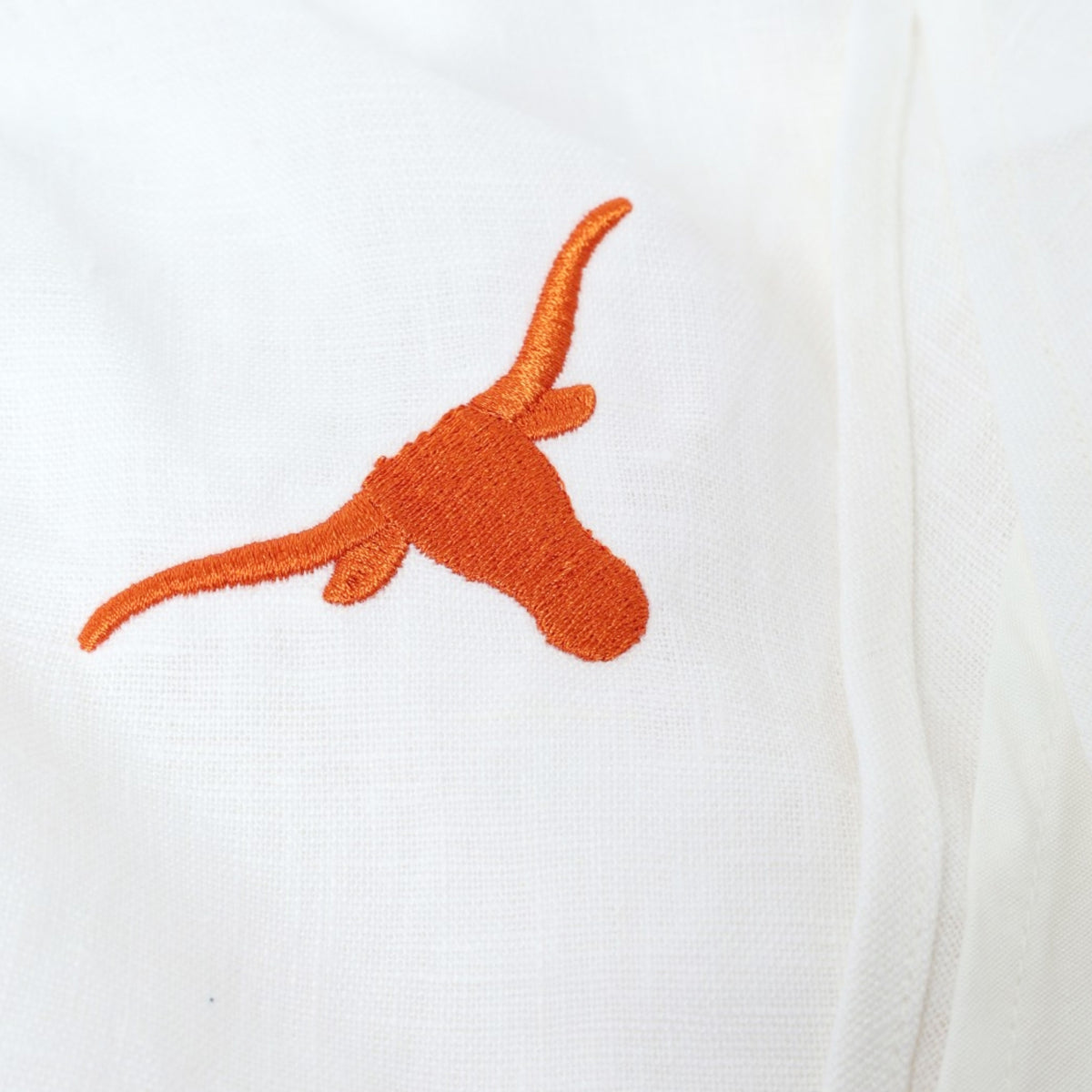 Hype and Vice Texas Longhorns Linen Tube Top White