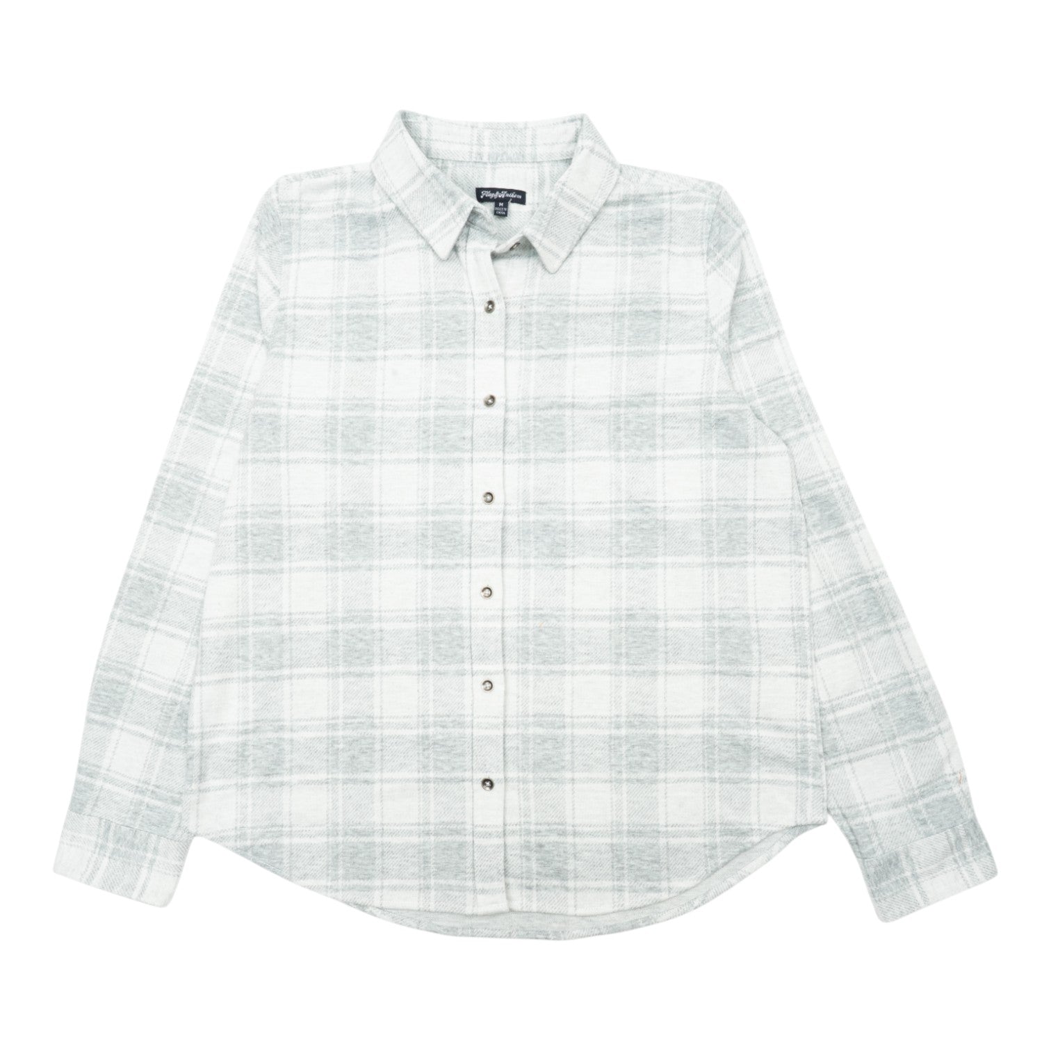 Texas Longhorns Georgia Long Sleeve Knit Flannel Shirt