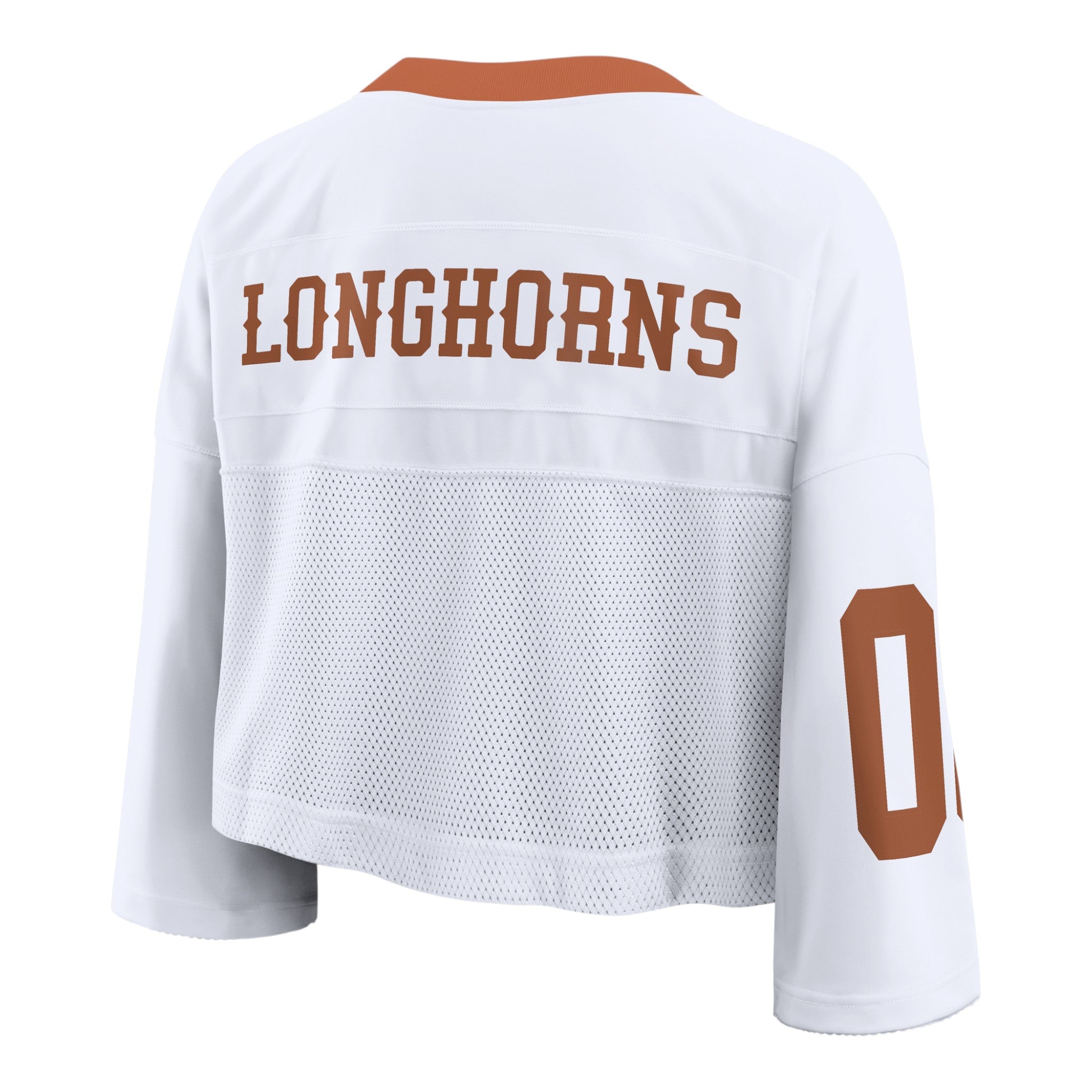 Nike Texas Longhorns Oversized Logo Crop Jersey