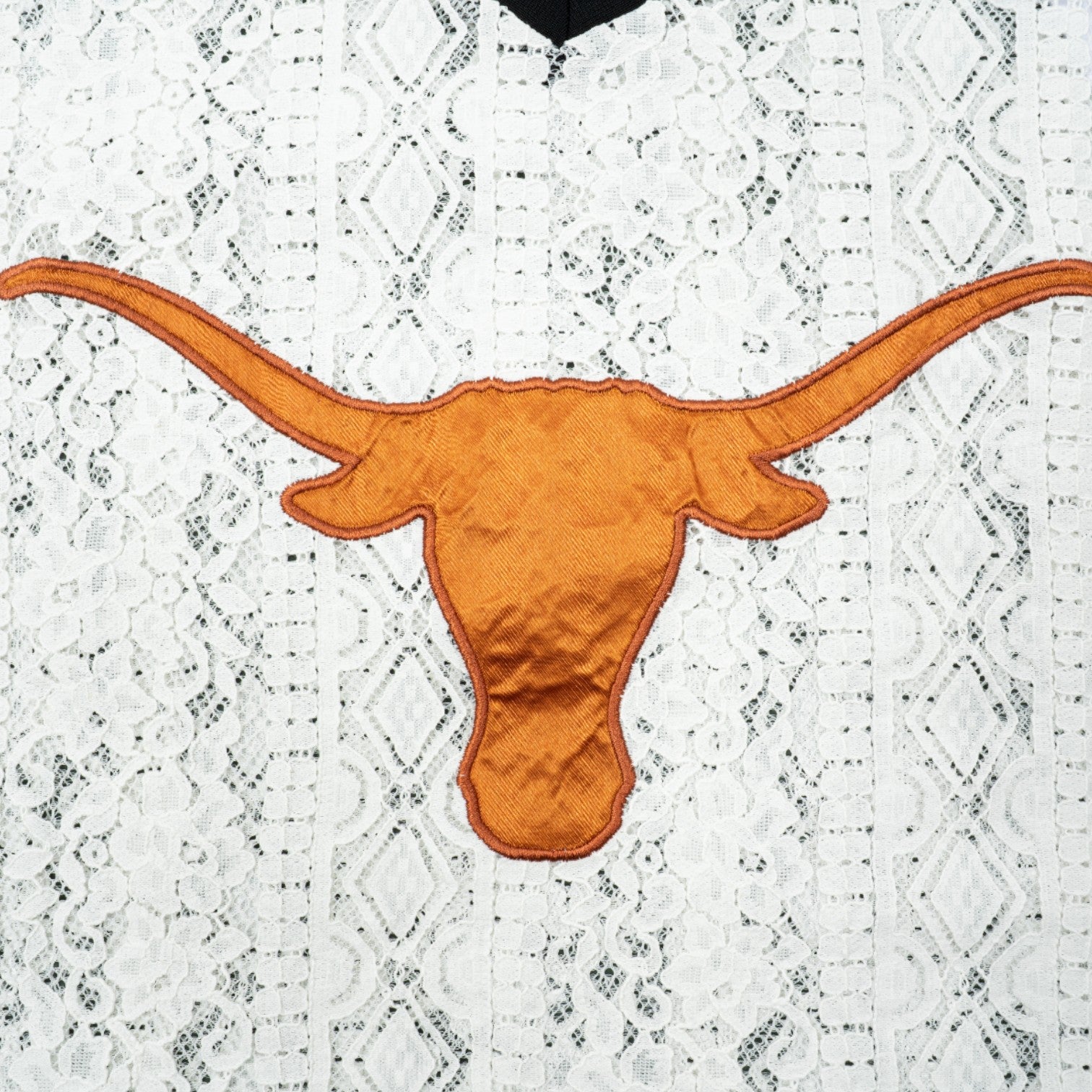 Texas Longhorns High Note Lace Oversized Jersey
