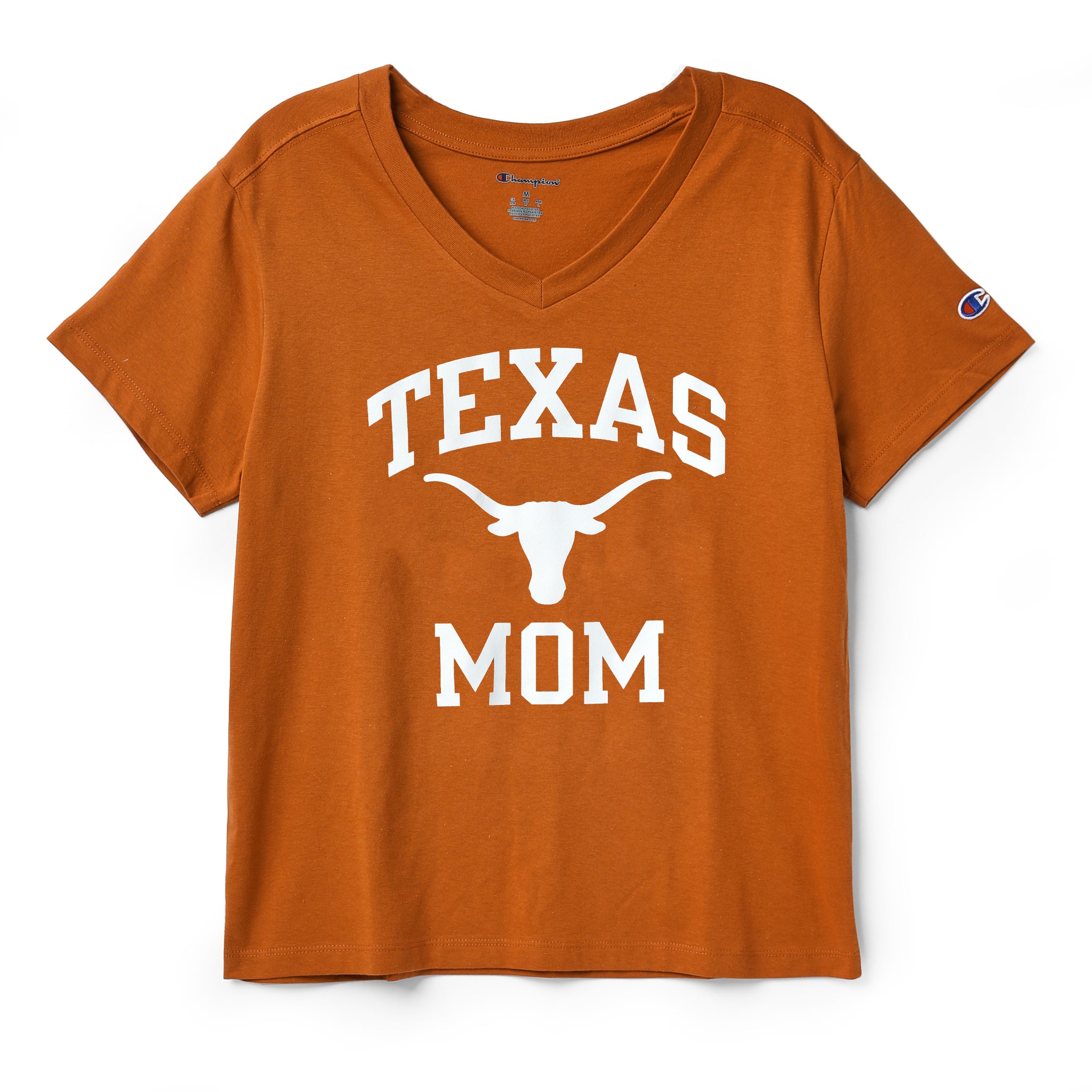 Champion Texas Longhorns Texas Mom V-Neck Tee