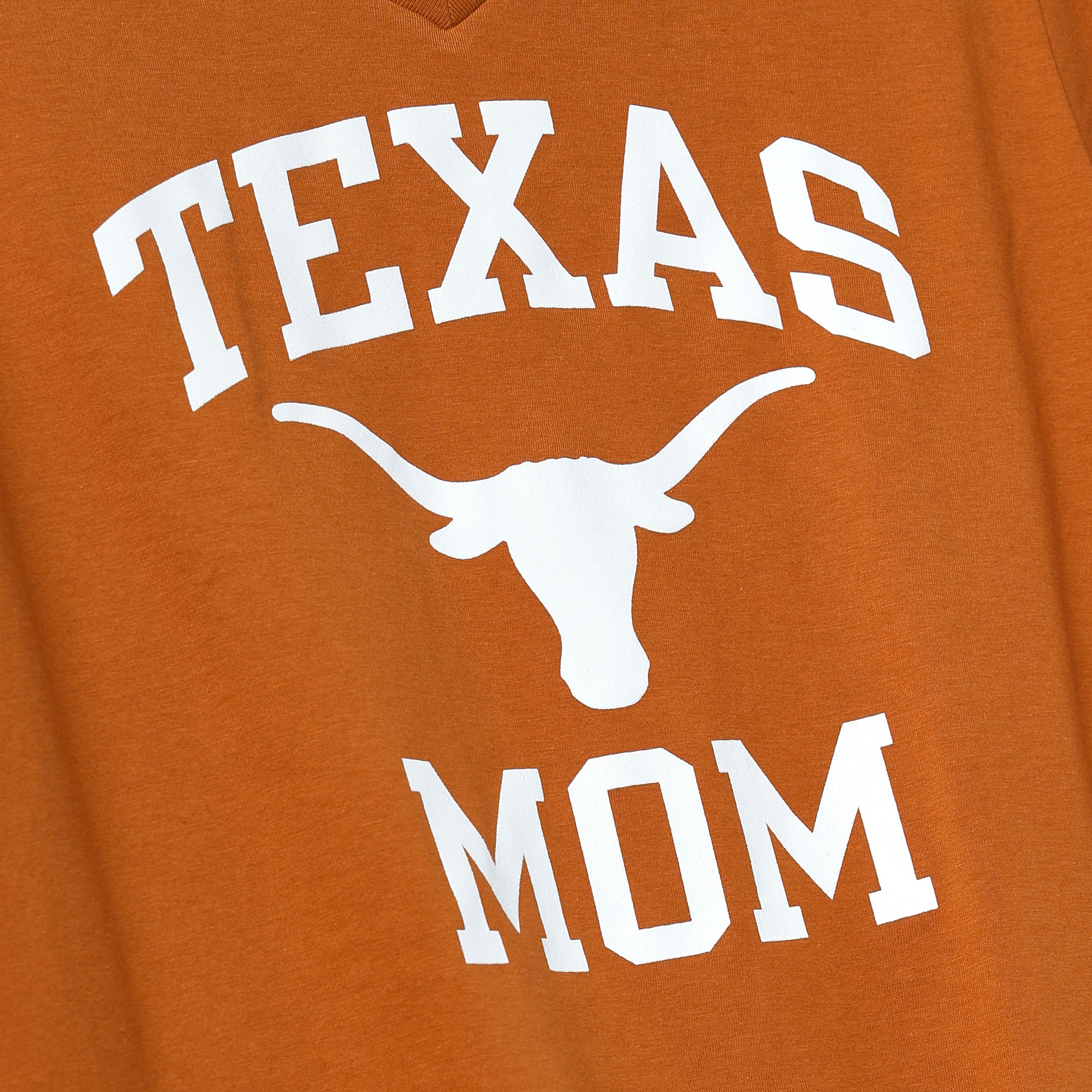 Champion Texas Longhorns Texas Mom V-Neck Tee