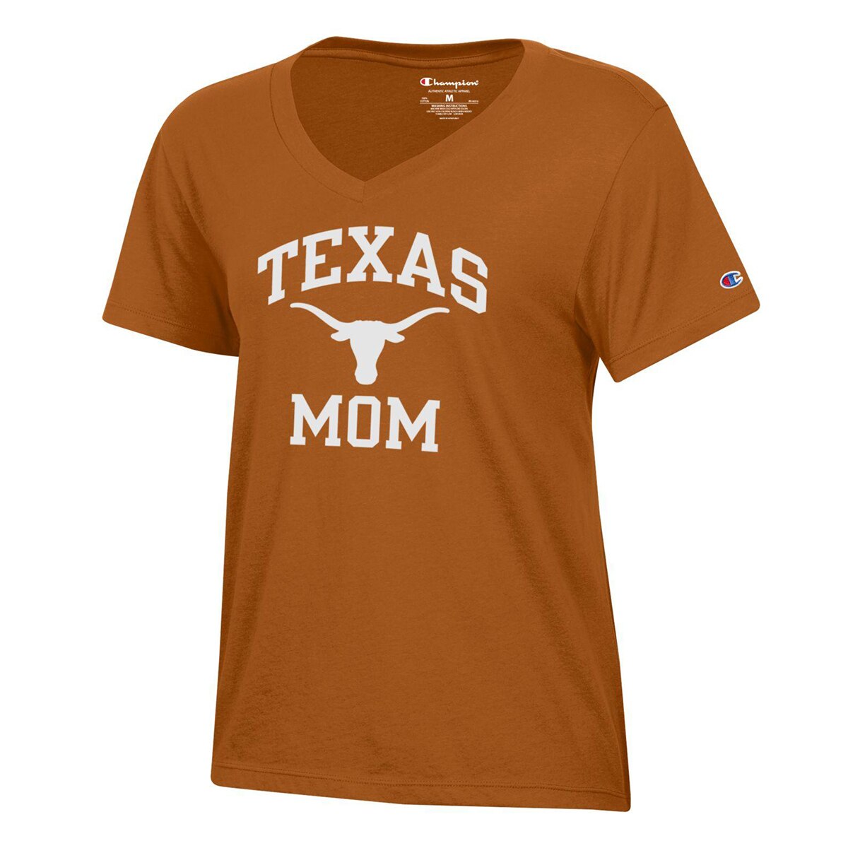 Champion Texas Longhorns Texas Mom V-Neck Tee