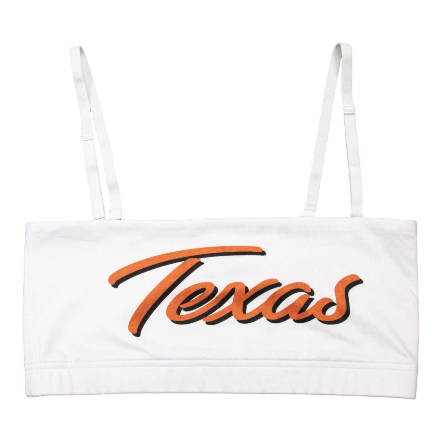 ZooZatZ Texas Longhorns Script Convertible Bandeau