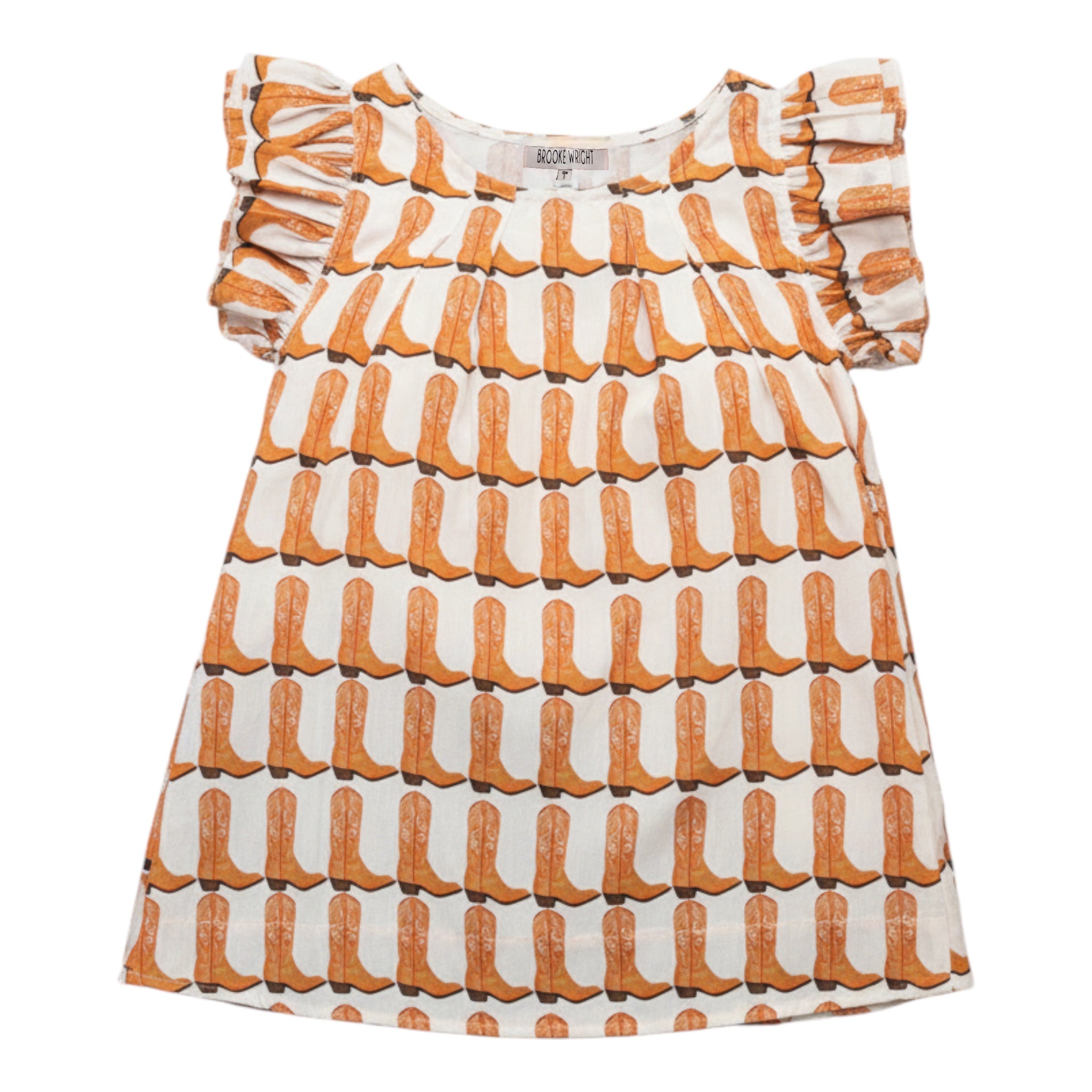 Charlie Orange Boot Top