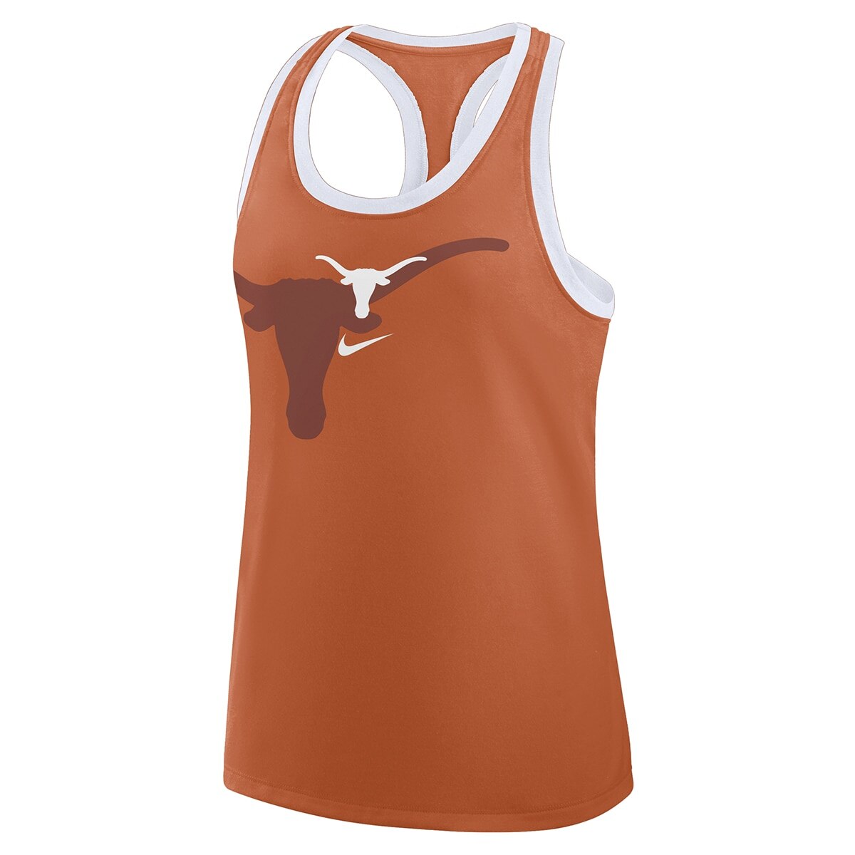 Nike Texas Longhorns Primetime Racerback Tri-Blend Tank Top