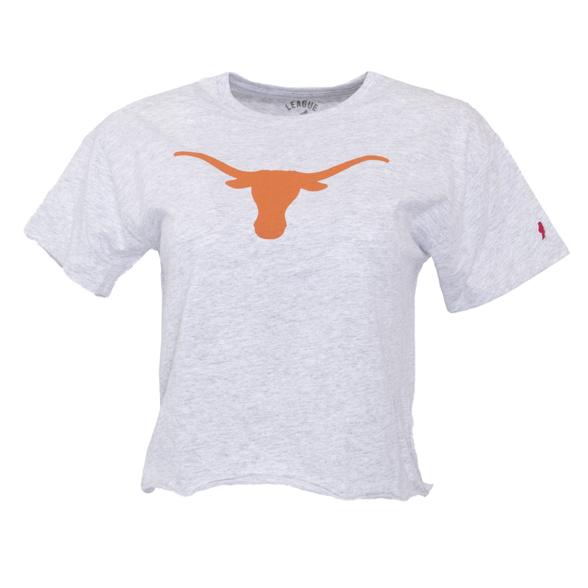 Texas Longhorns Clothesline Cotton Cropped Tee