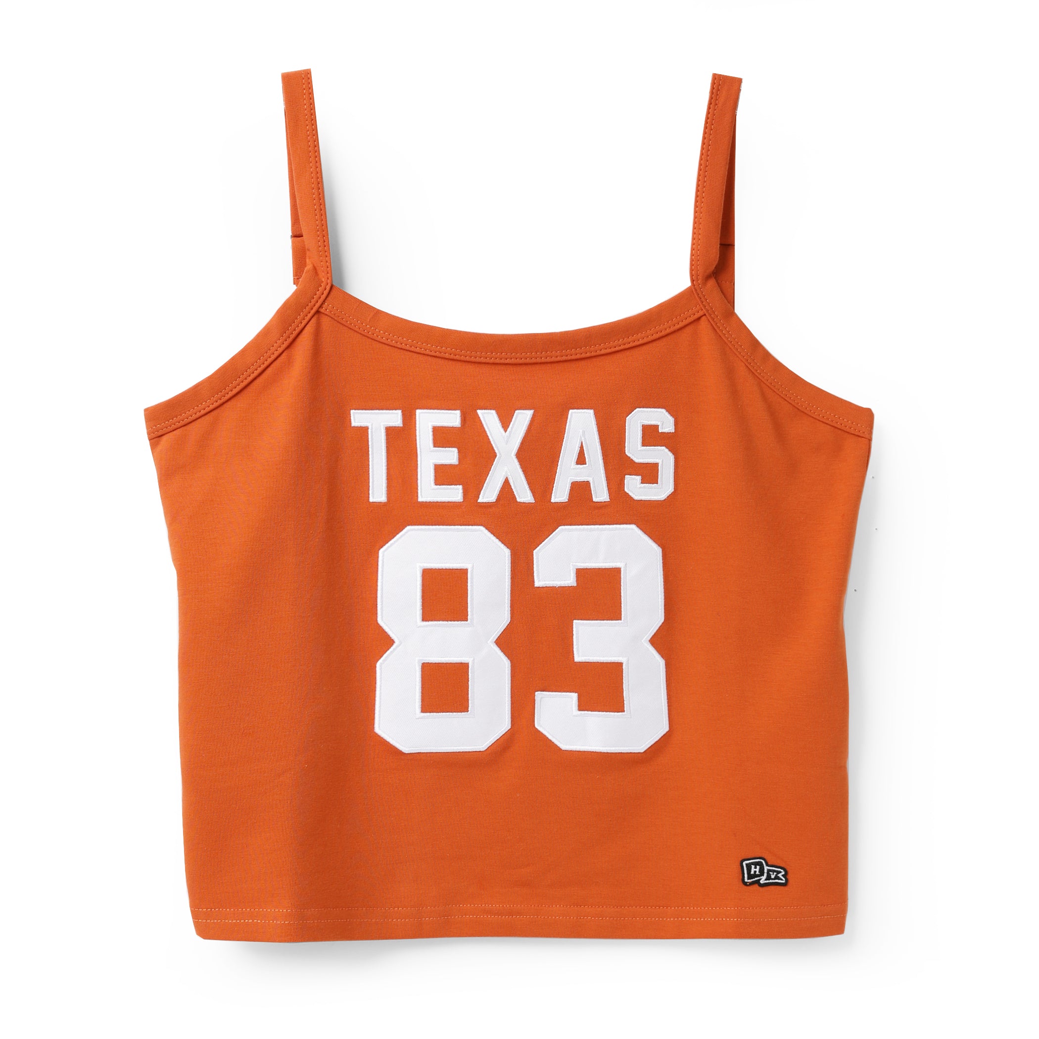 Hype and Vice Texas Longhorns Embroidered Applique Playmaker Tank