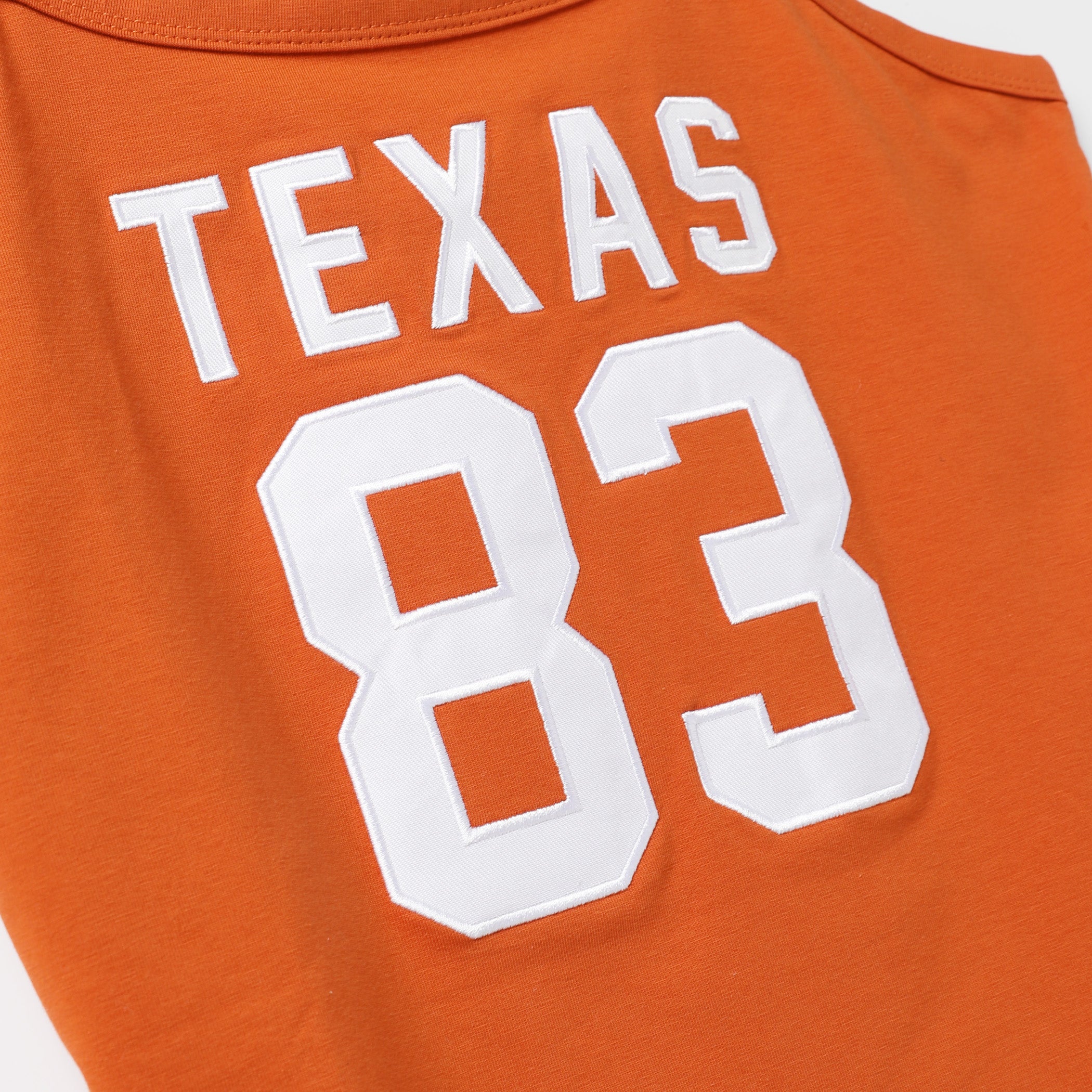 Hype and Vice Texas Longhorns Embroidered Applique Playmaker Tank
