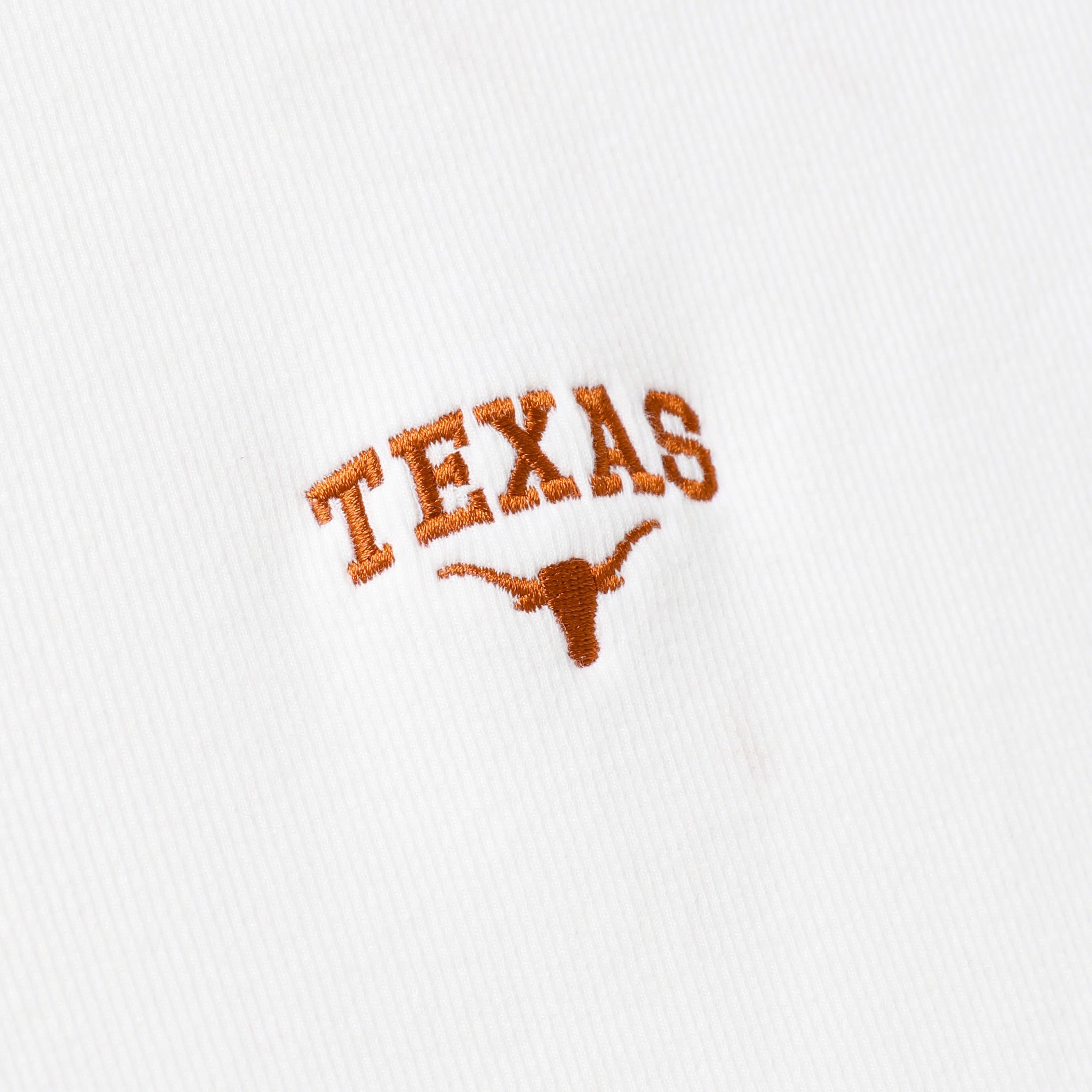 Texas Longhorns Micro Embroidered Rib Tank