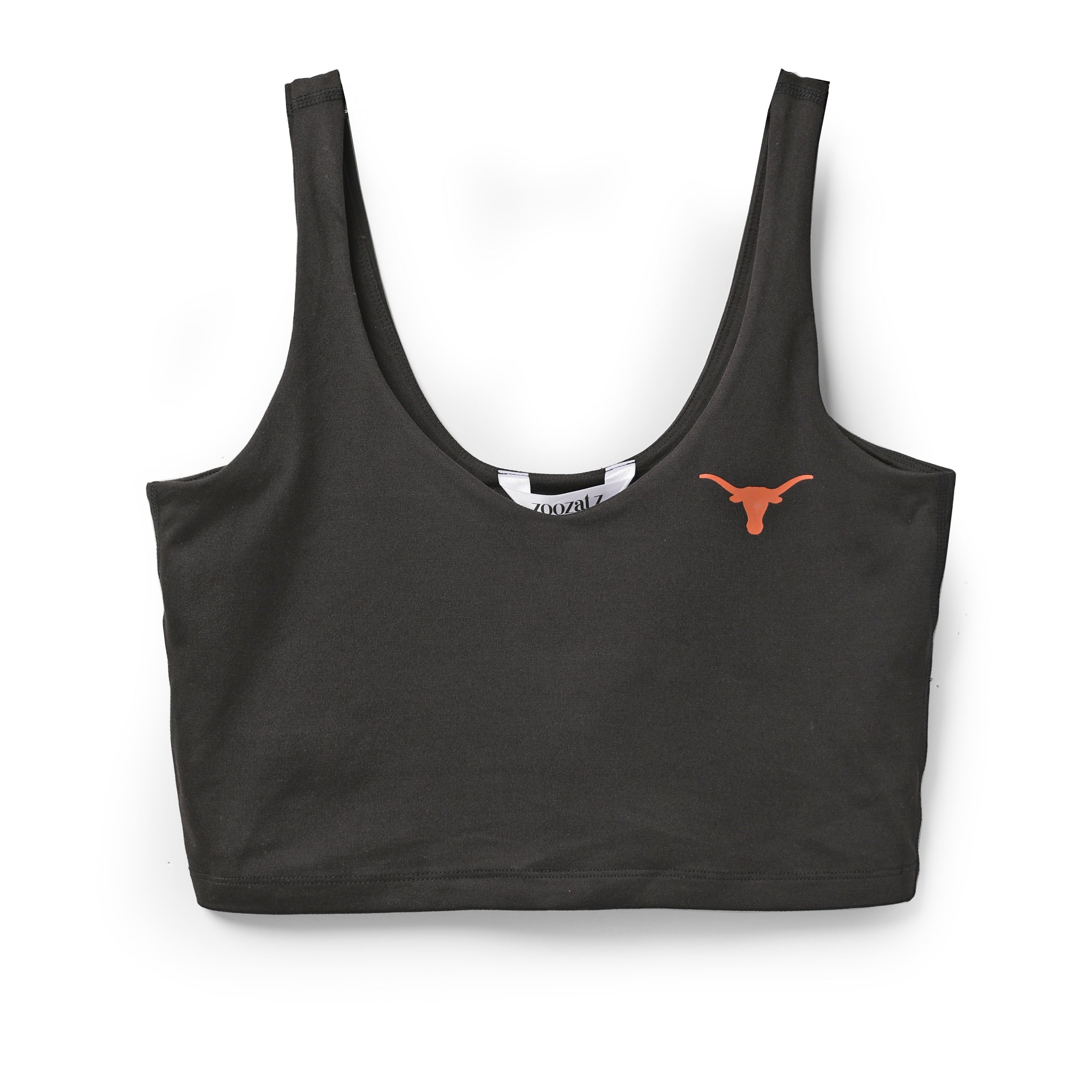 ZooZatZ Texas Longhorns  V-Neck Align Tank