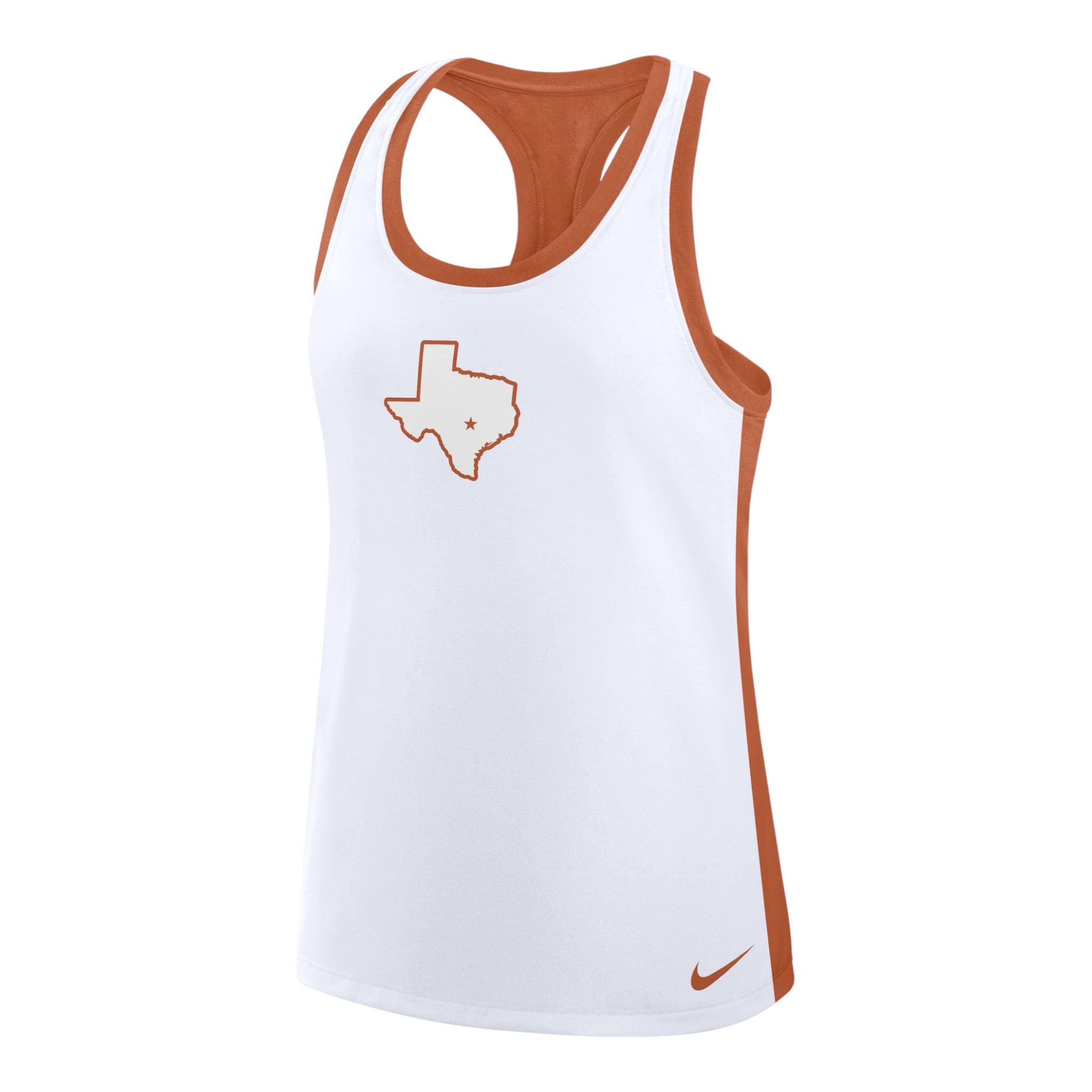 Nike Texas Longhorns Colorblock State Racerback Tank Top